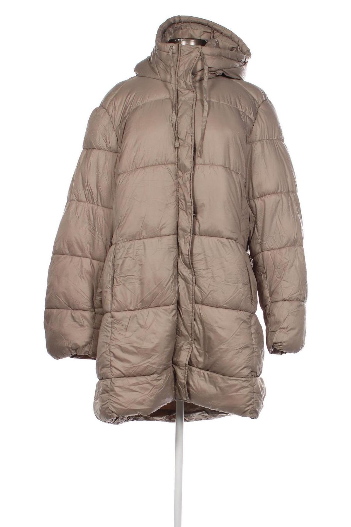 Γυναικείο μπουφάν H&M, Μέγεθος XL, Χρώμα  Μπέζ, Τιμή 19,38 €