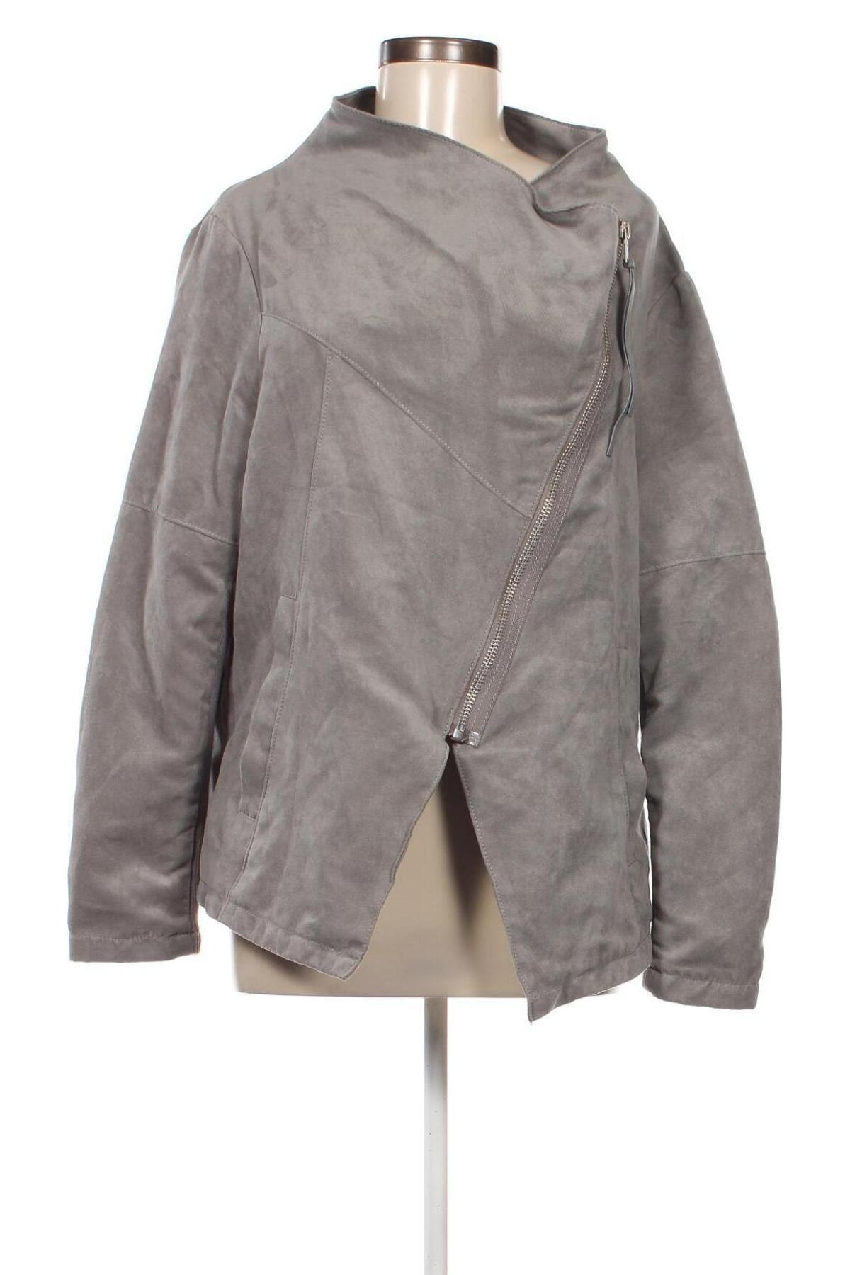 Γυναικείο μπουφάν H&M, Μέγεθος L, Χρώμα Γκρί, Τιμή 7,72 €