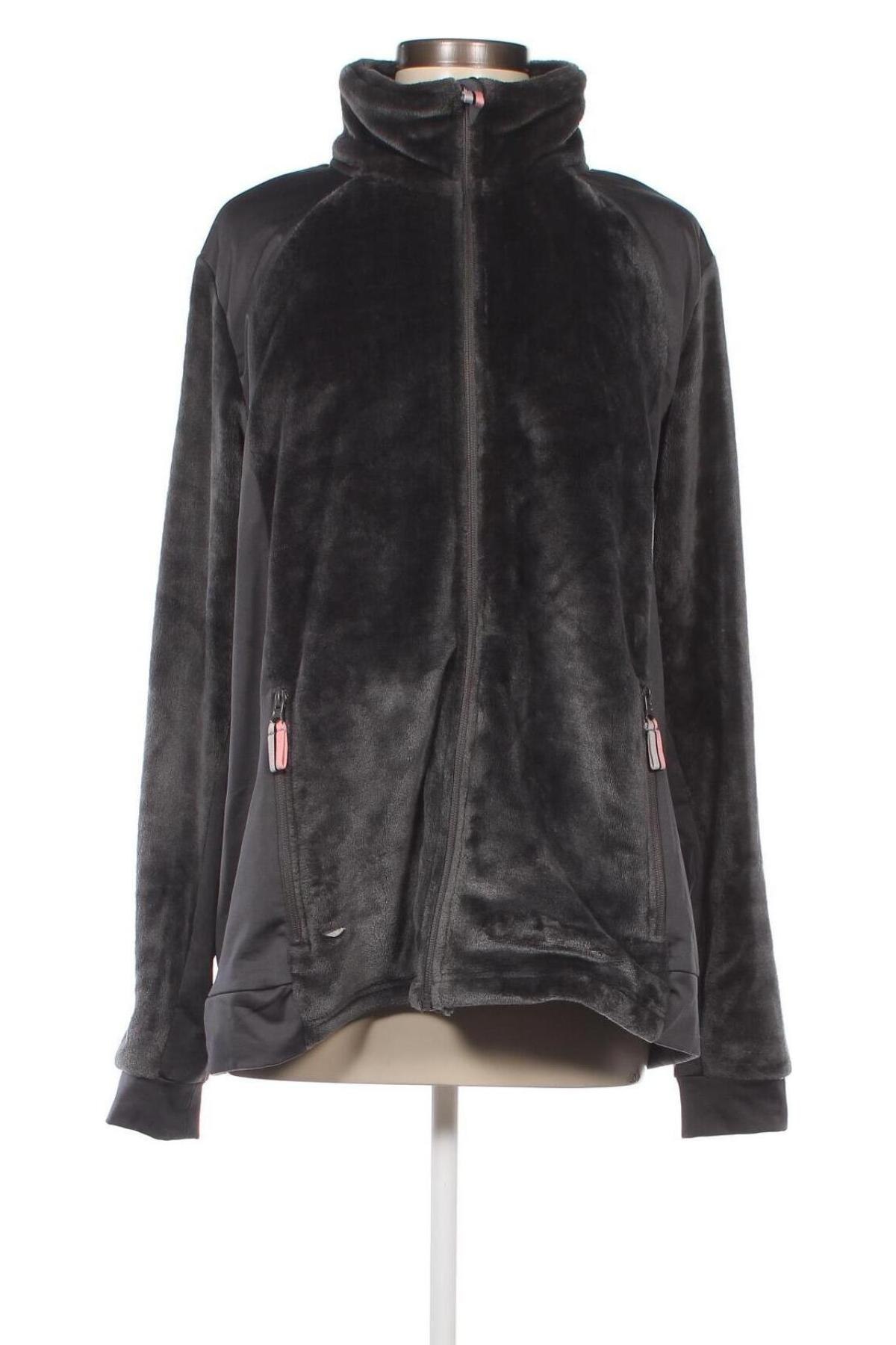 Γυναικείο μπουφάν HKM, Μέγεθος XL, Χρώμα Γκρί, Τιμή 17,81 €