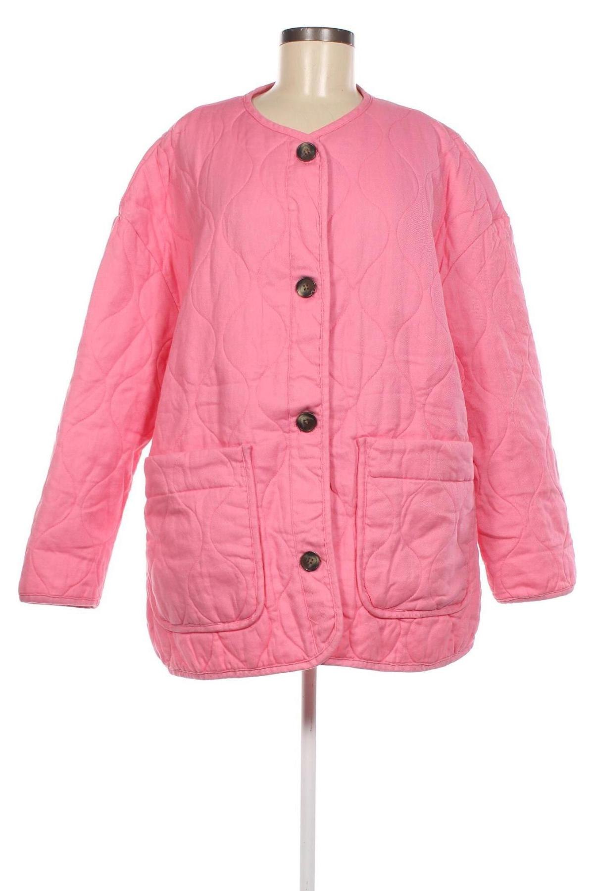 Dámska bunda  Pull&Bear, Veľkosť XL, Farba Ružová, Cena  22,05 €