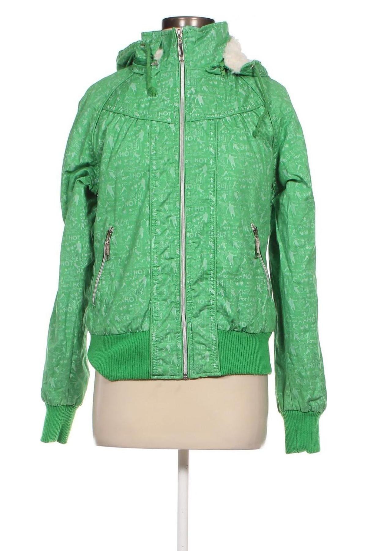 Γυναικείο μπουφάν Refree, Μέγεθος XL, Χρώμα Πράσινο, Τιμή 13,75 €