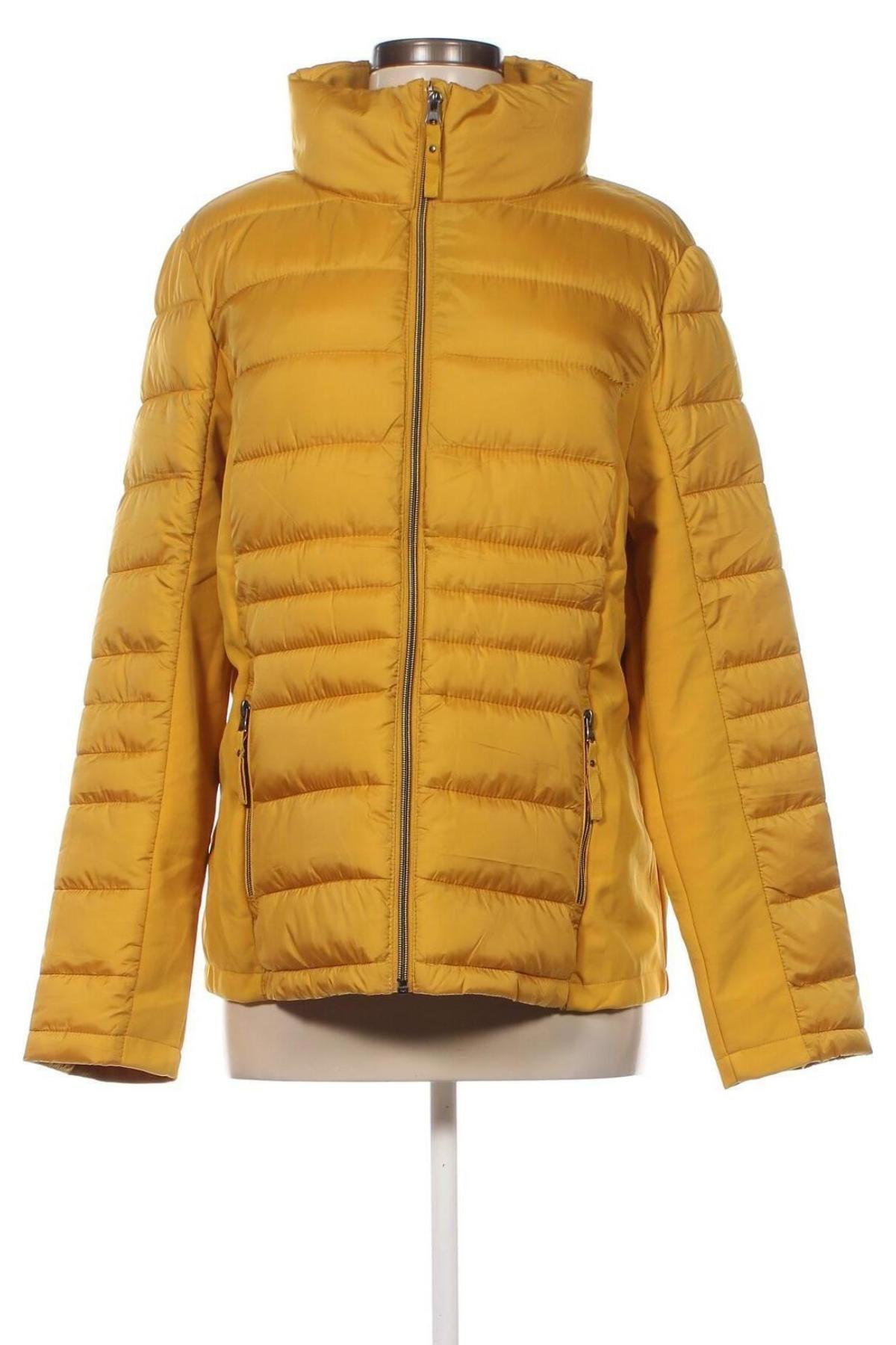 Γυναικείο μπουφάν S.Oliver, Μέγεθος XL, Χρώμα Κίτρινο, Τιμή 40,21 €