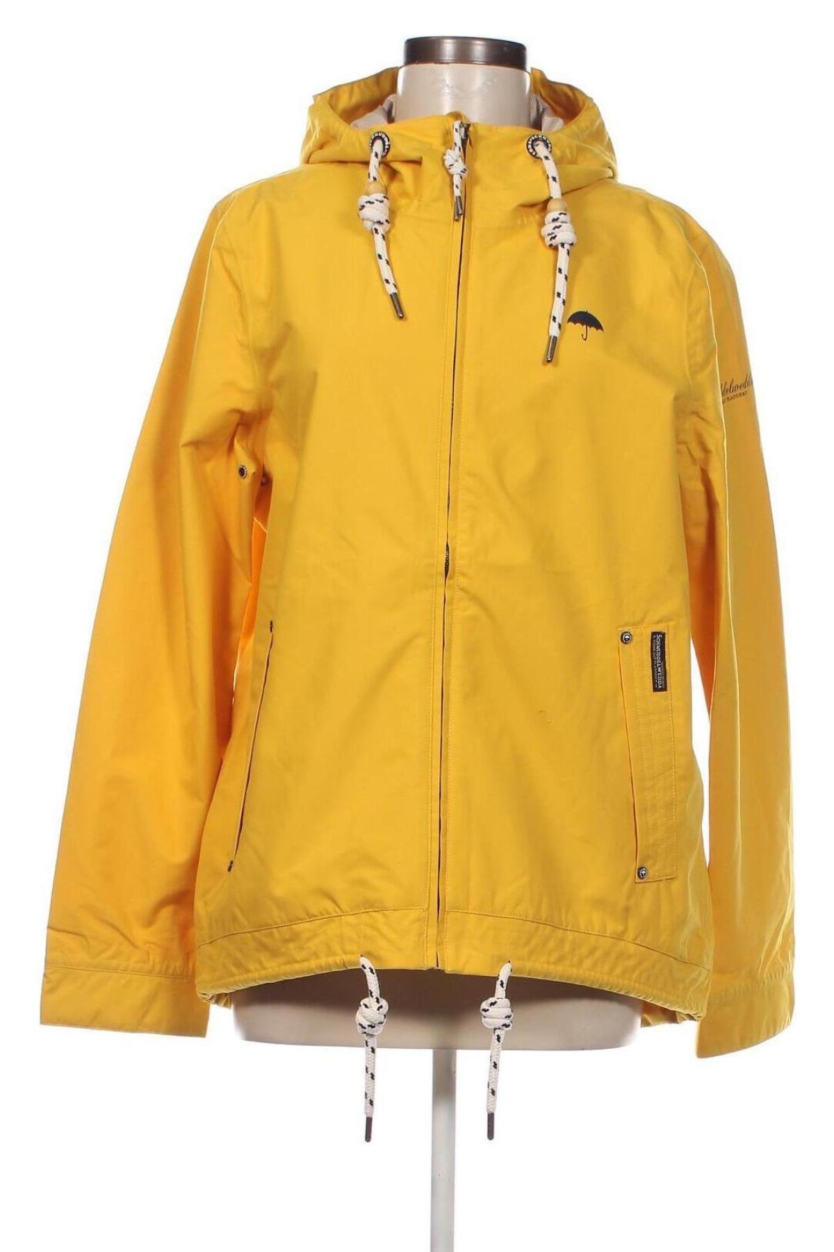 Γυναικείο μπουφάν Schmuddelwedda, Μέγεθος L, Χρώμα Κίτρινο, Τιμή 75,99 €