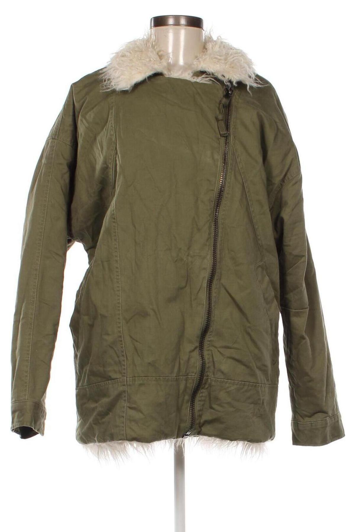 Γυναικείο μπουφάν Topshop, Μέγεθος XL, Χρώμα Πράσινο, Τιμή 20,51 €