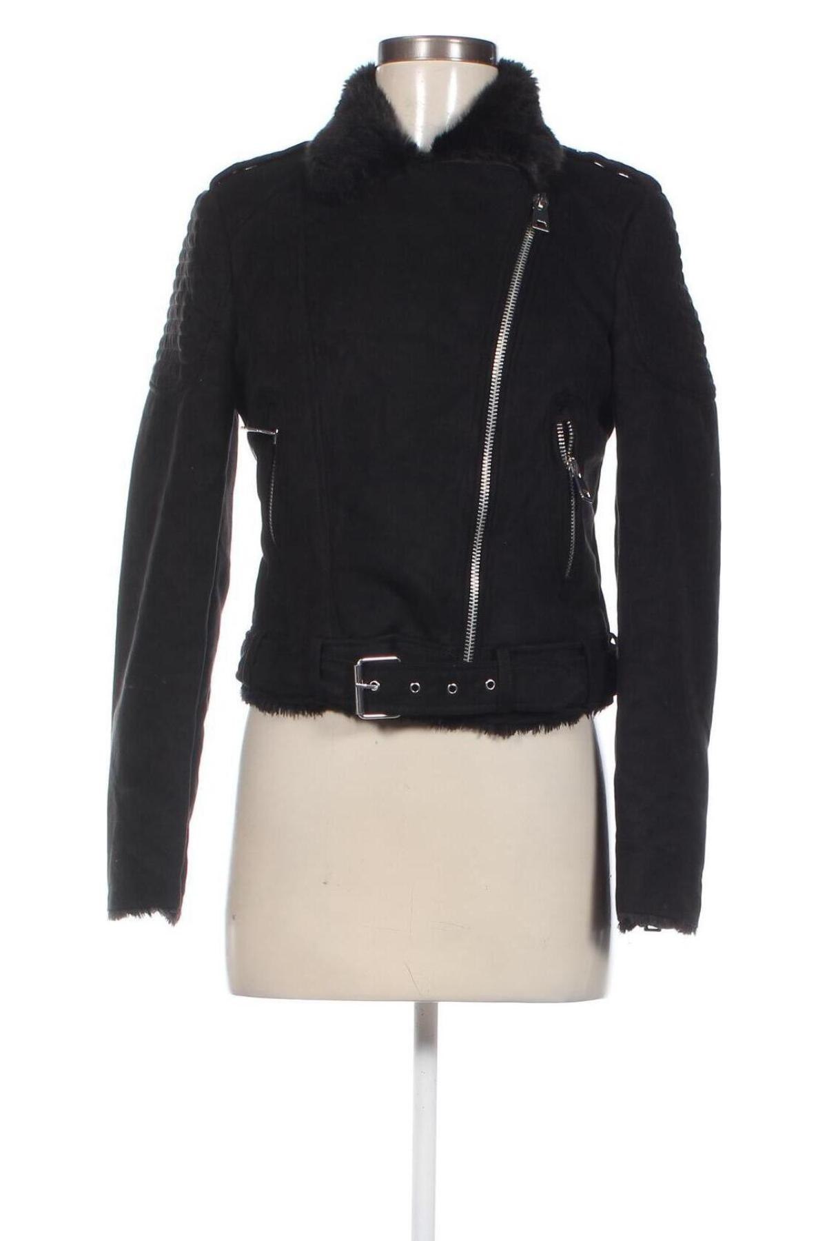 Γυναικείο μπουφάν Zara Trafaluc, Μέγεθος S, Χρώμα Μαύρο, Τιμή 21,65 €