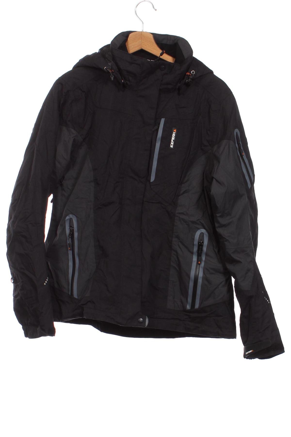 Γυναίκειο μπουφάν για χειμερινά σπορ Icepeak, Μέγεθος L, Χρώμα Μαύρο, Τιμή 71,83 €