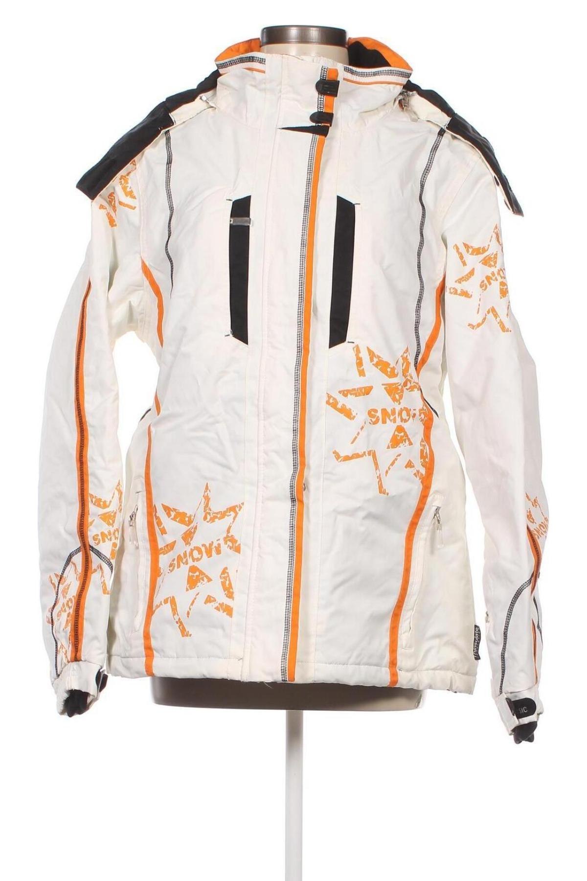 Γυναίκειο μπουφάν για χειμερινά σπορ Shamp, Μέγεθος XL, Χρώμα Λευκό, Τιμή 27,66 €
