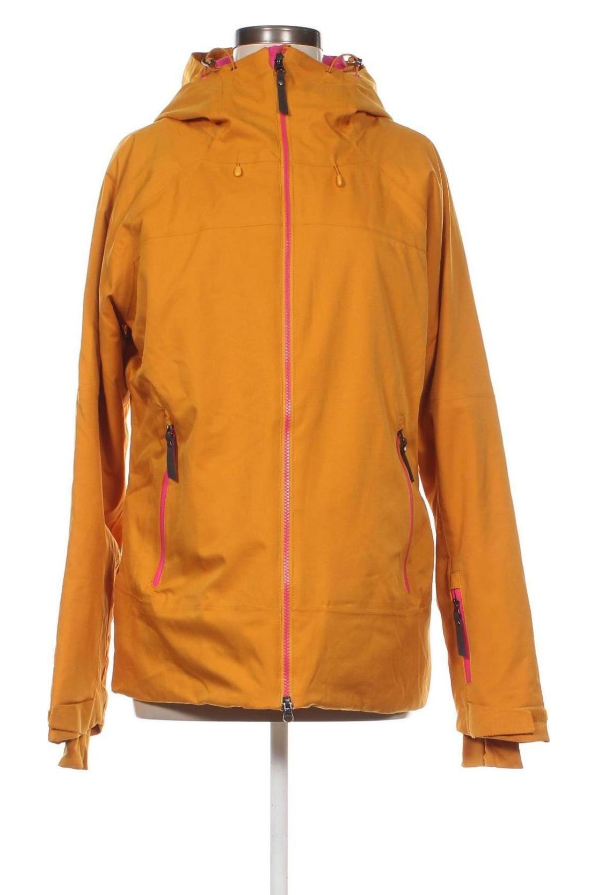 Γυναίκειο μπουφάν για χειμερινά σπορ TCM, Μέγεθος L, Χρώμα Κίτρινο, Τιμή 31,92 €