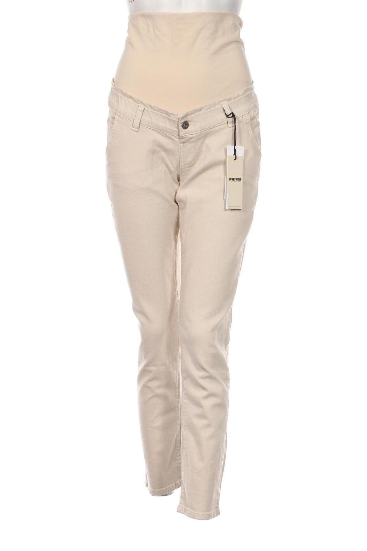 Umstandsjeans LOVE2WAIT, Größe M, Farbe Beige, Preis € 6,73