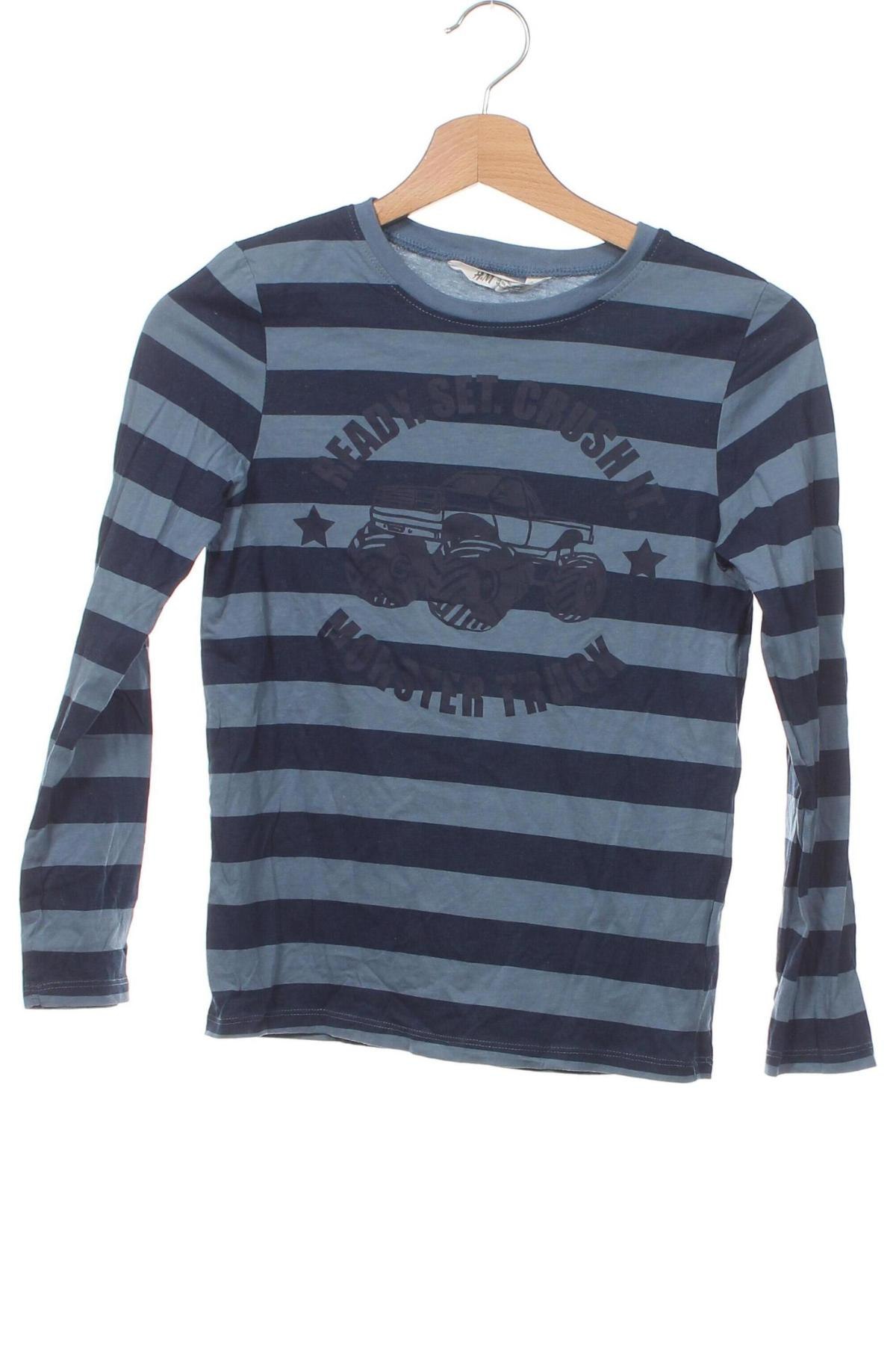 Kinder Shirt H&M, Größe 8-9y/ 134-140 cm, Farbe Blau, Preis € 6,14