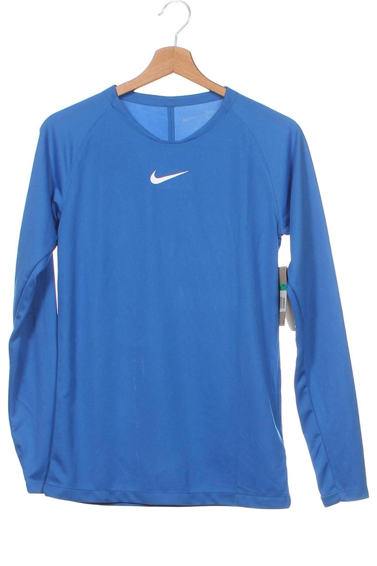 Детска блуза Nike, Размер 14-15y/ 168-170 см, Цвят Син, Цена 55,46 лв.