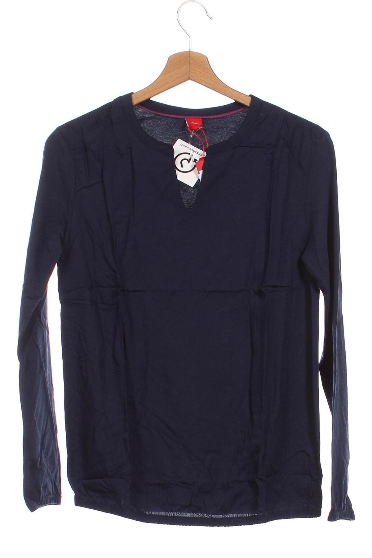 Παιδική μπλούζα S.Oliver, Μέγεθος 13-14y/ 164-168 εκ., Χρώμα Μπλέ, Τιμή 4,85 €