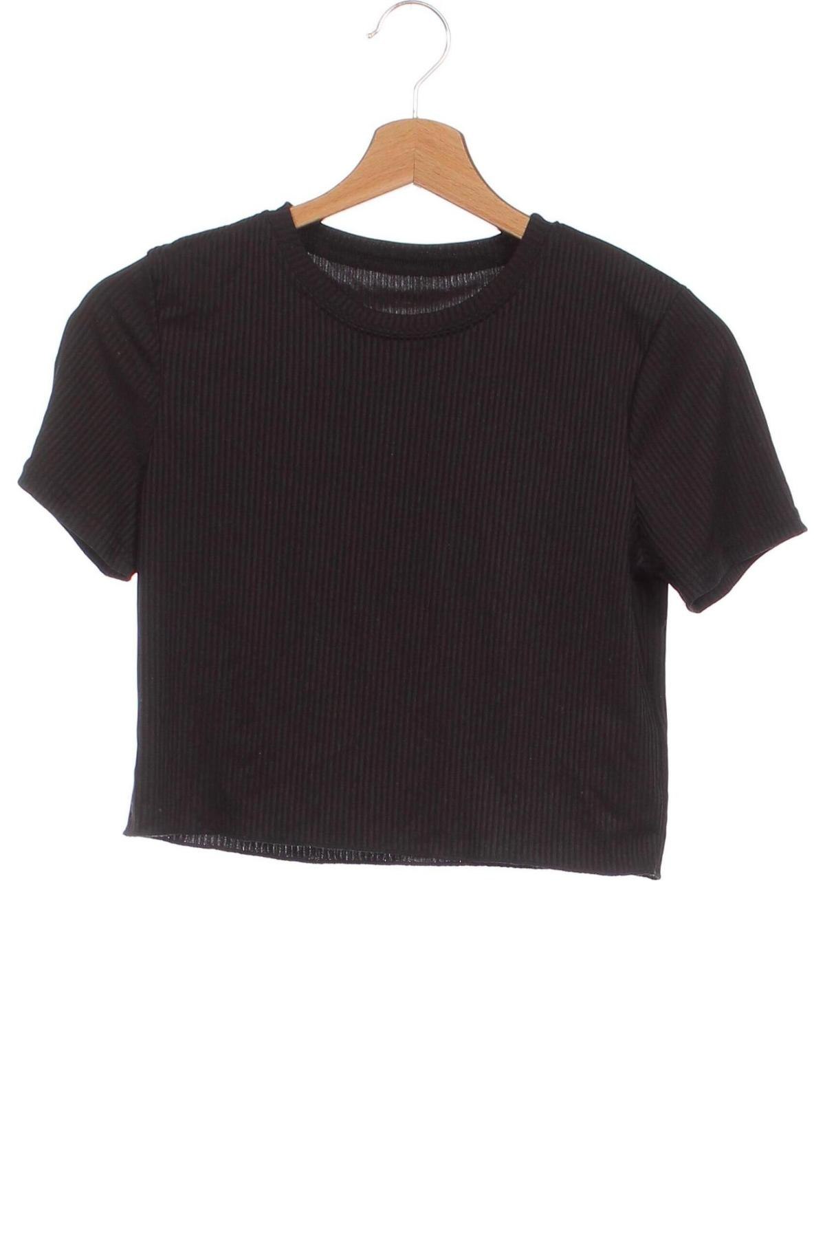 Dziecięca bluzka SHEIN, Rozmiar 11-12y/ 152-158 cm, Kolor Czarny, Cena 16,53 zł