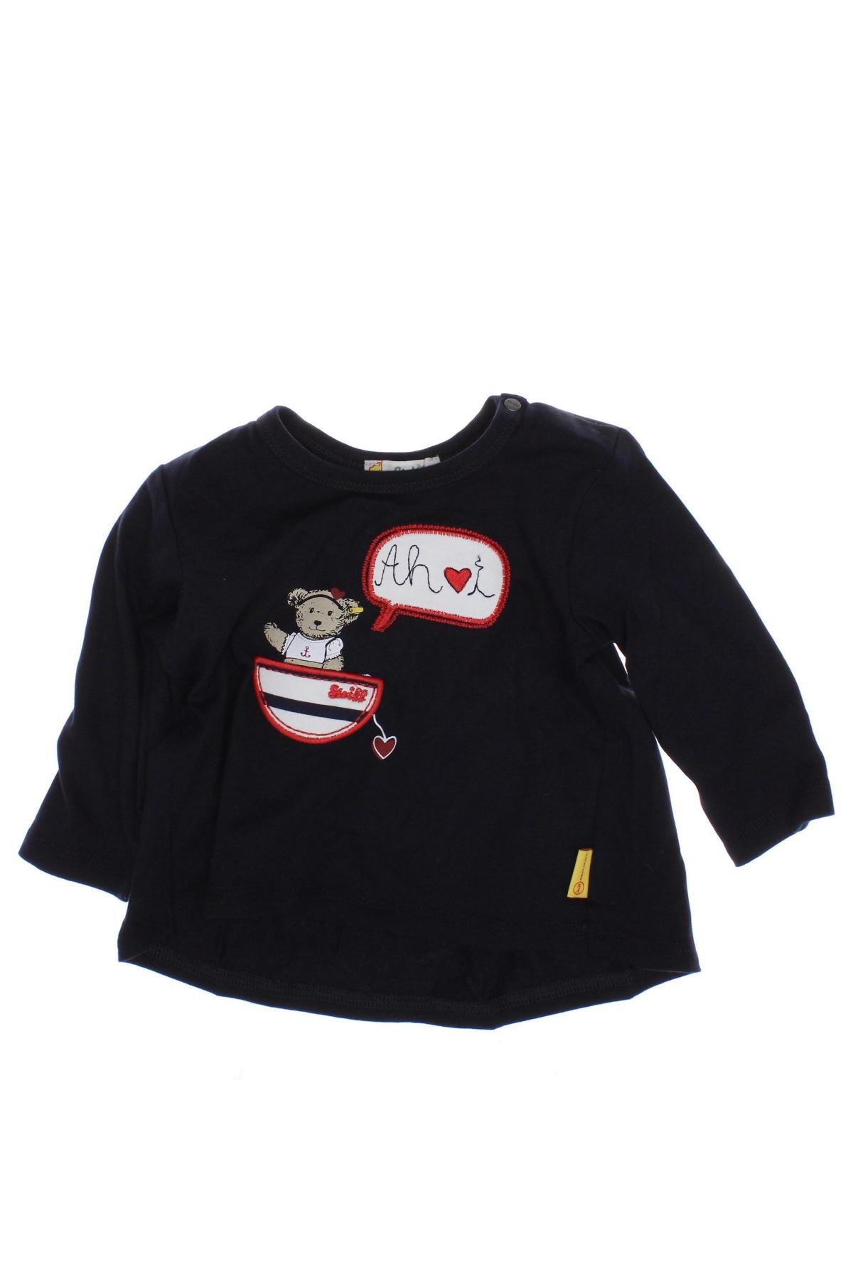 Παιδική μπλούζα Steiff, Μέγεθος 2-3m/ 56-62 εκ., Χρώμα Μπλέ, Τιμή 16,82 €