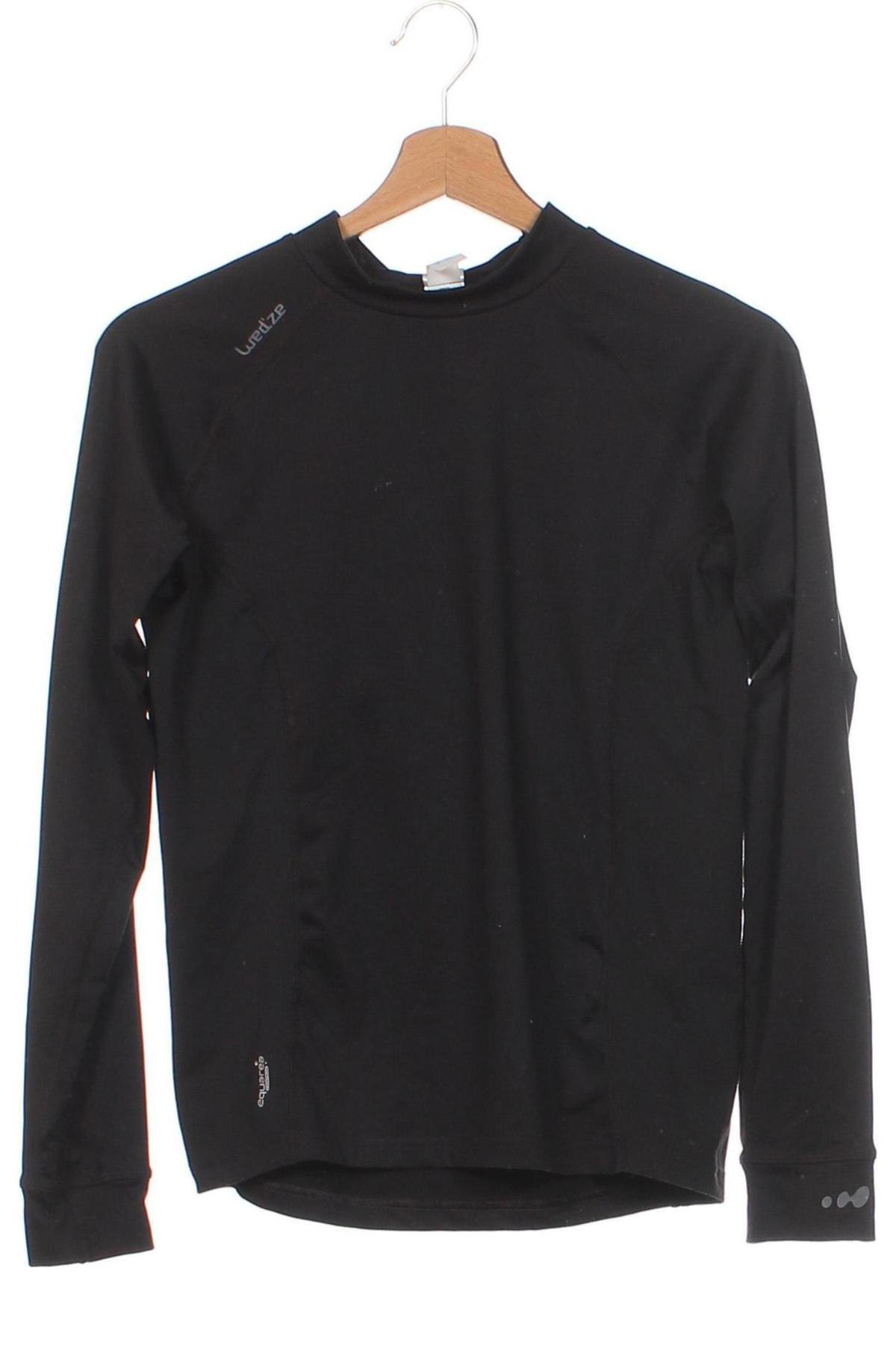 Παιδική μπλούζα Wedze, Μέγεθος 12-13y/ 158-164 εκ., Χρώμα Μαύρο, Τιμή 3,88 €