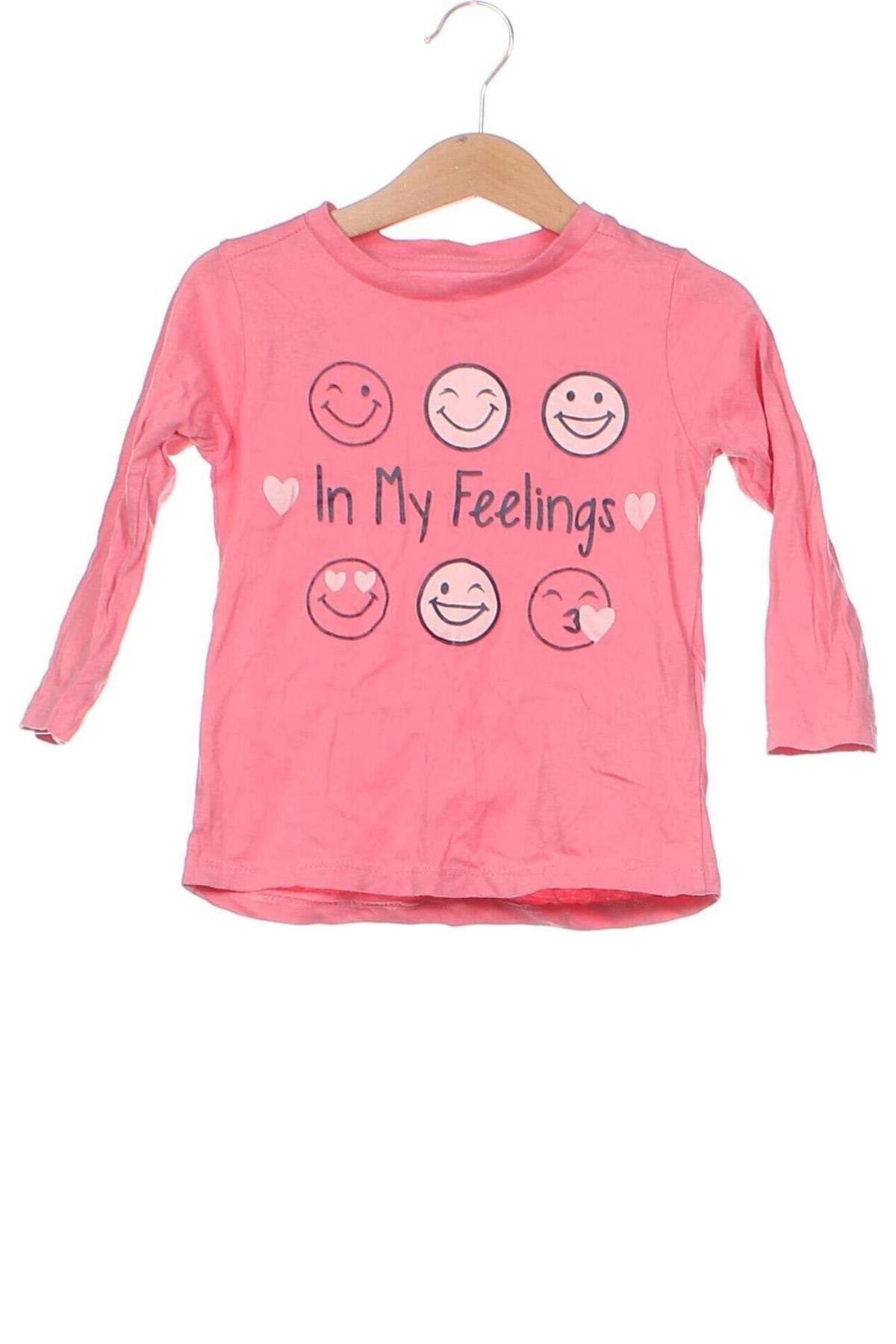 Παιδική μπλούζα ZY kids, Μέγεθος 18-24m/ 86-98 εκ., Χρώμα Ρόζ , Τιμή 6,68 €