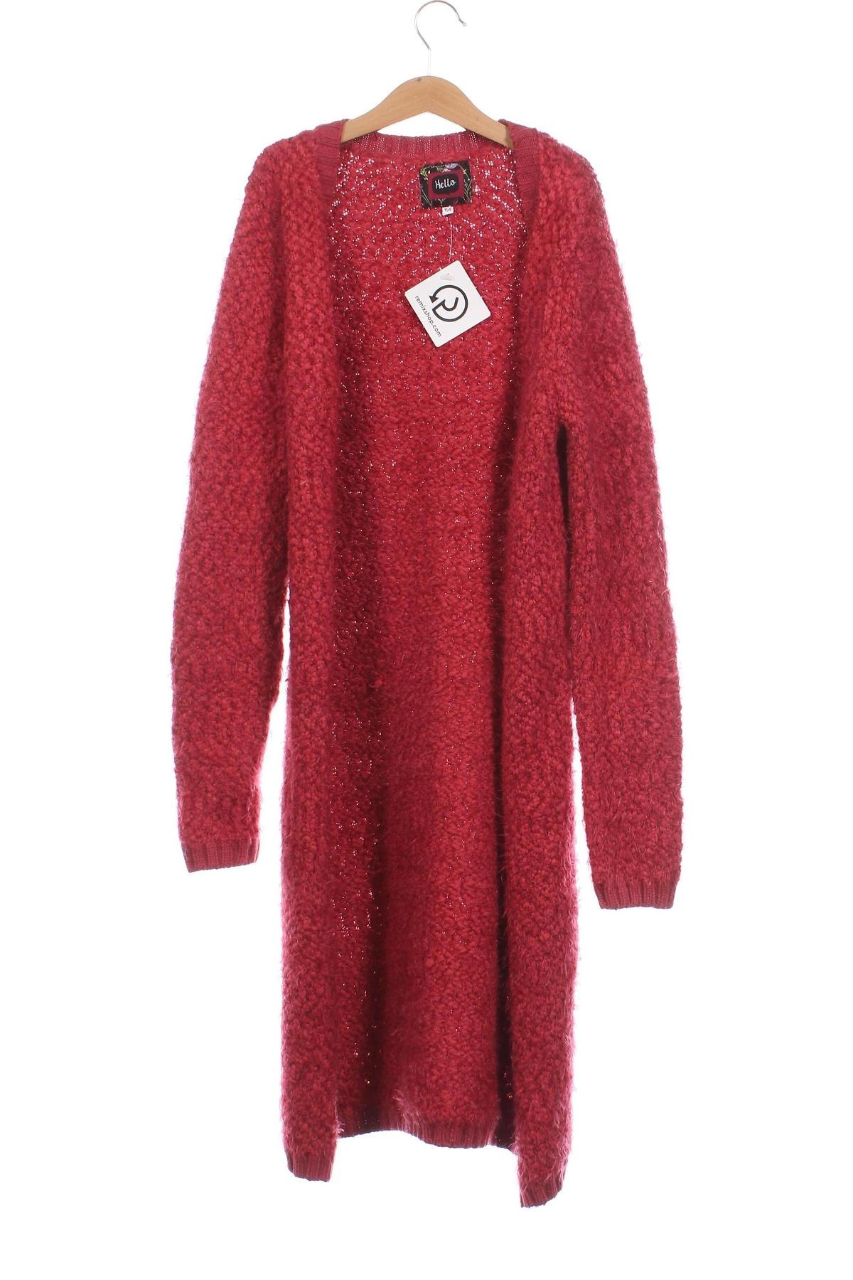 Kinder Strickjacke Hella, Größe 13-14y/ 164-168 cm, Farbe Rot, Preis € 10,33