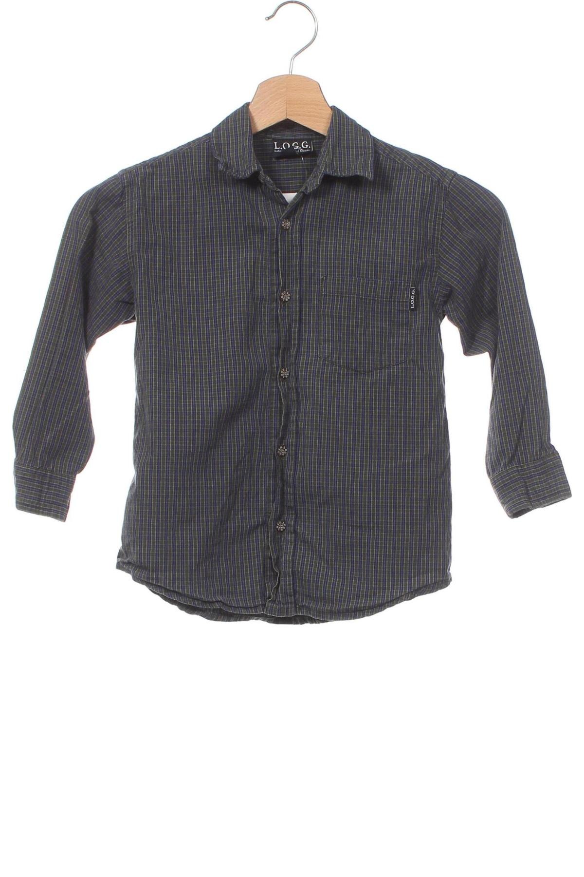 Παιδικό πουκάμισο H&M L.O.G.G., Μέγεθος 3-4y/ 104-110 εκ., Χρώμα Πολύχρωμο, Τιμή 5,63 €