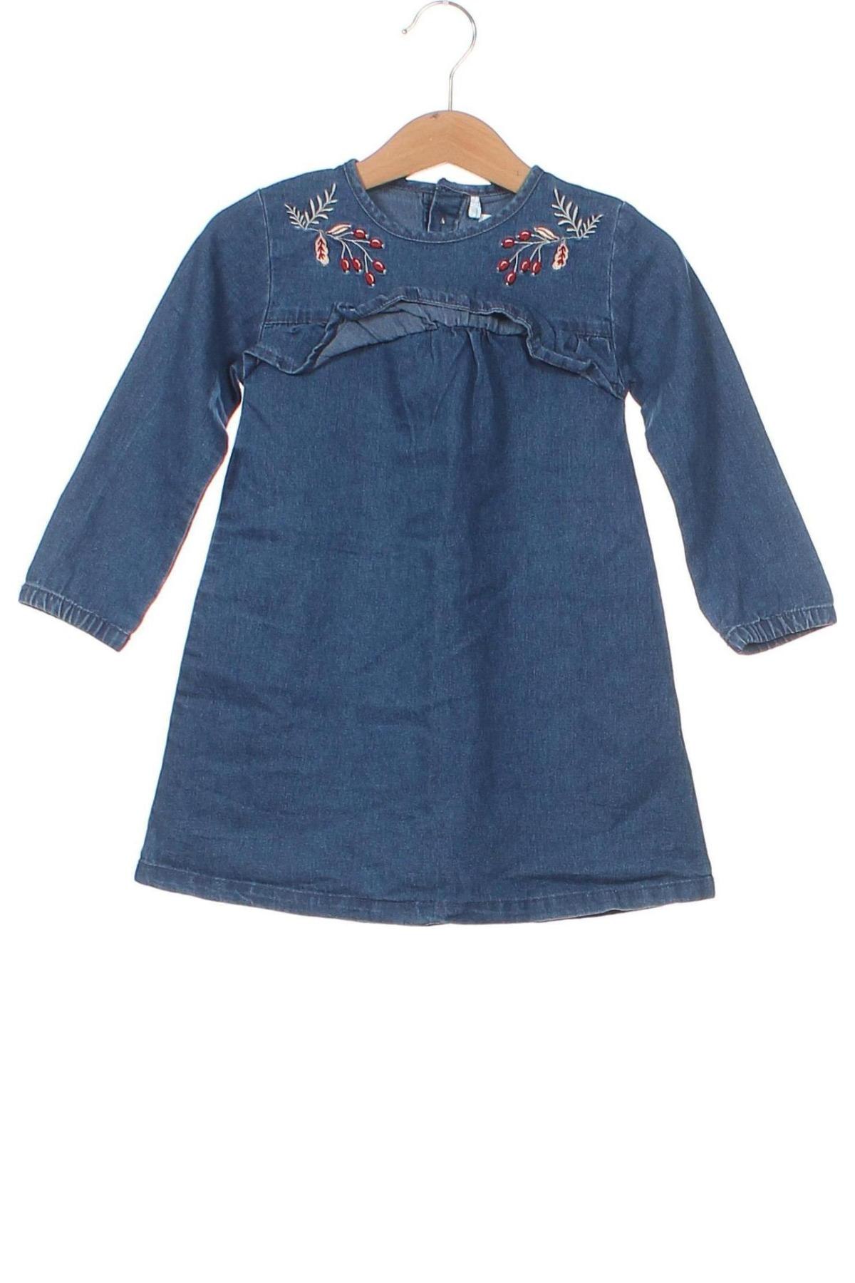 Kinderkleid, Größe 18-24m/ 86-98 cm, Farbe Blau, Preis € 5,56