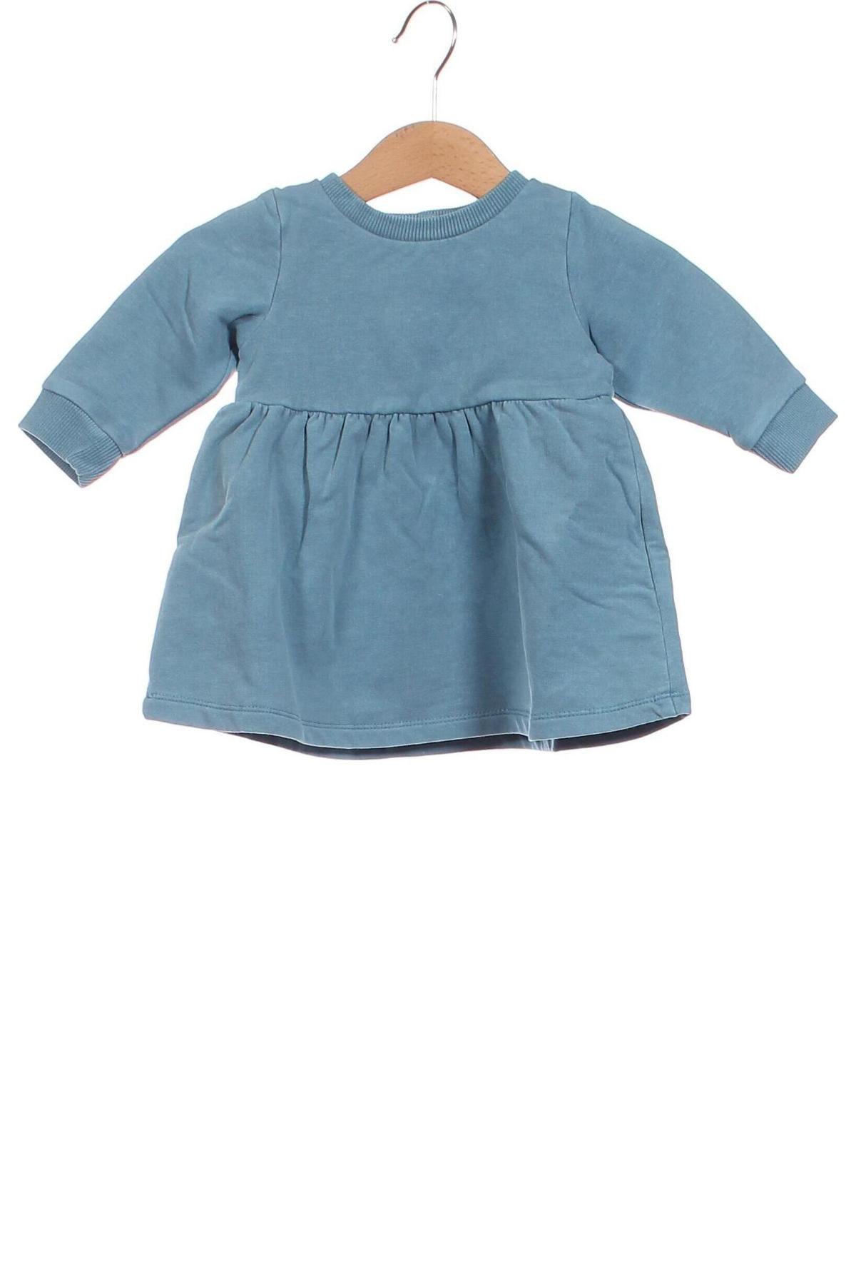 Детска рокля Cotton On, Размер 2-3m/ 56-62 см, Цвят Син, Цена 13,30 лв.