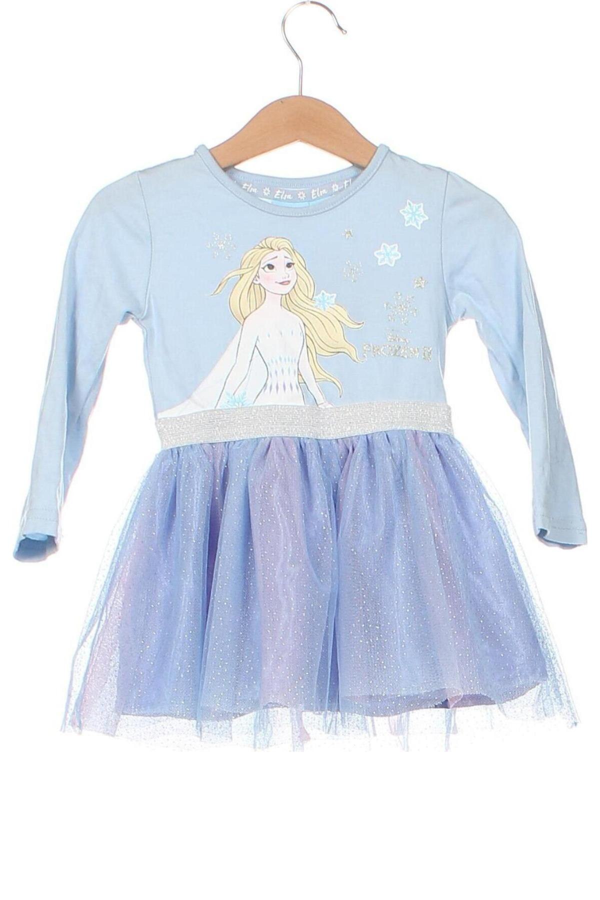Παιδικό φόρεμα Disney, Μέγεθος 18-24m/ 86-98 εκ., Χρώμα Μπλέ, Τιμή 5,56 €