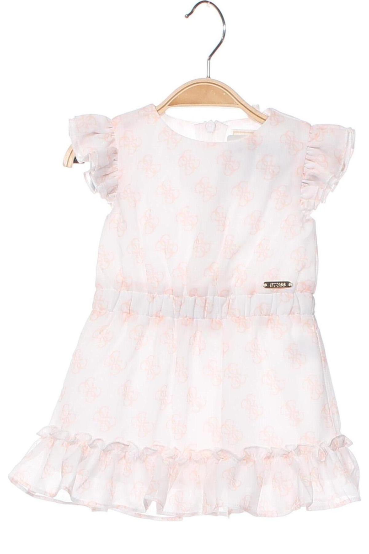 Detské šaty  Guess, Veľkosť 3-6m/ 62-68 cm, Farba Biela, Cena  23,09 €