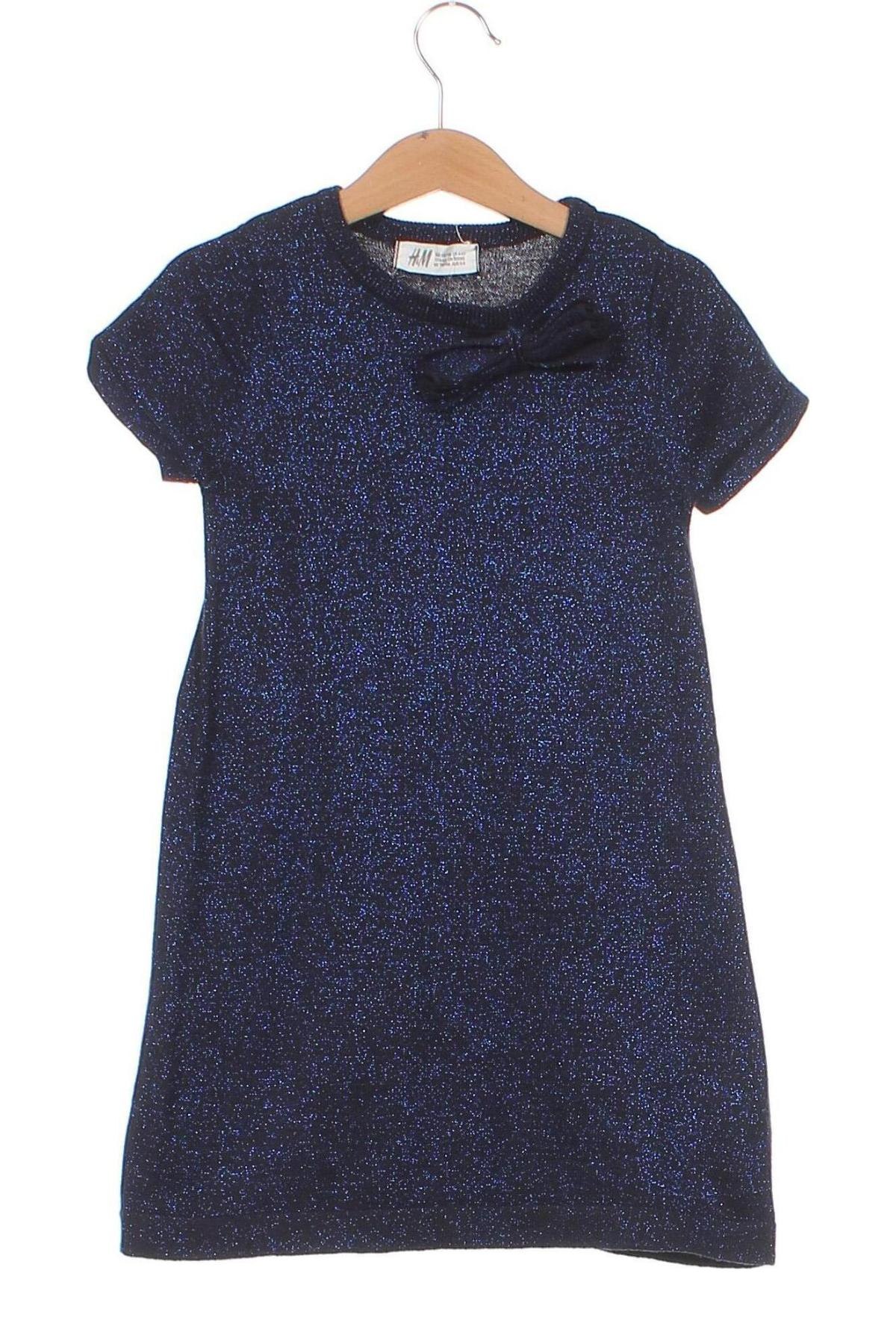 Dětské šaty  H&M, Velikost 4-5y/ 110-116 cm, Barva Modrá, Cena  877,00 Kč