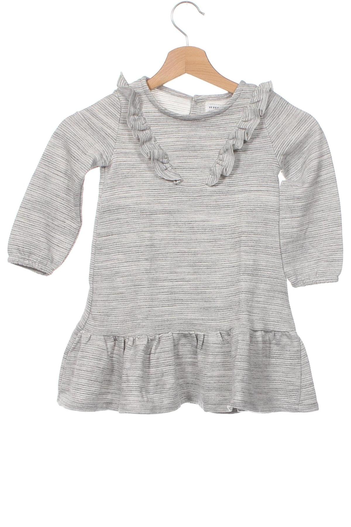 Kinderkleid Reserved, Größe 2-3y/ 98-104 cm, Farbe Grau, Preis 8,87 €