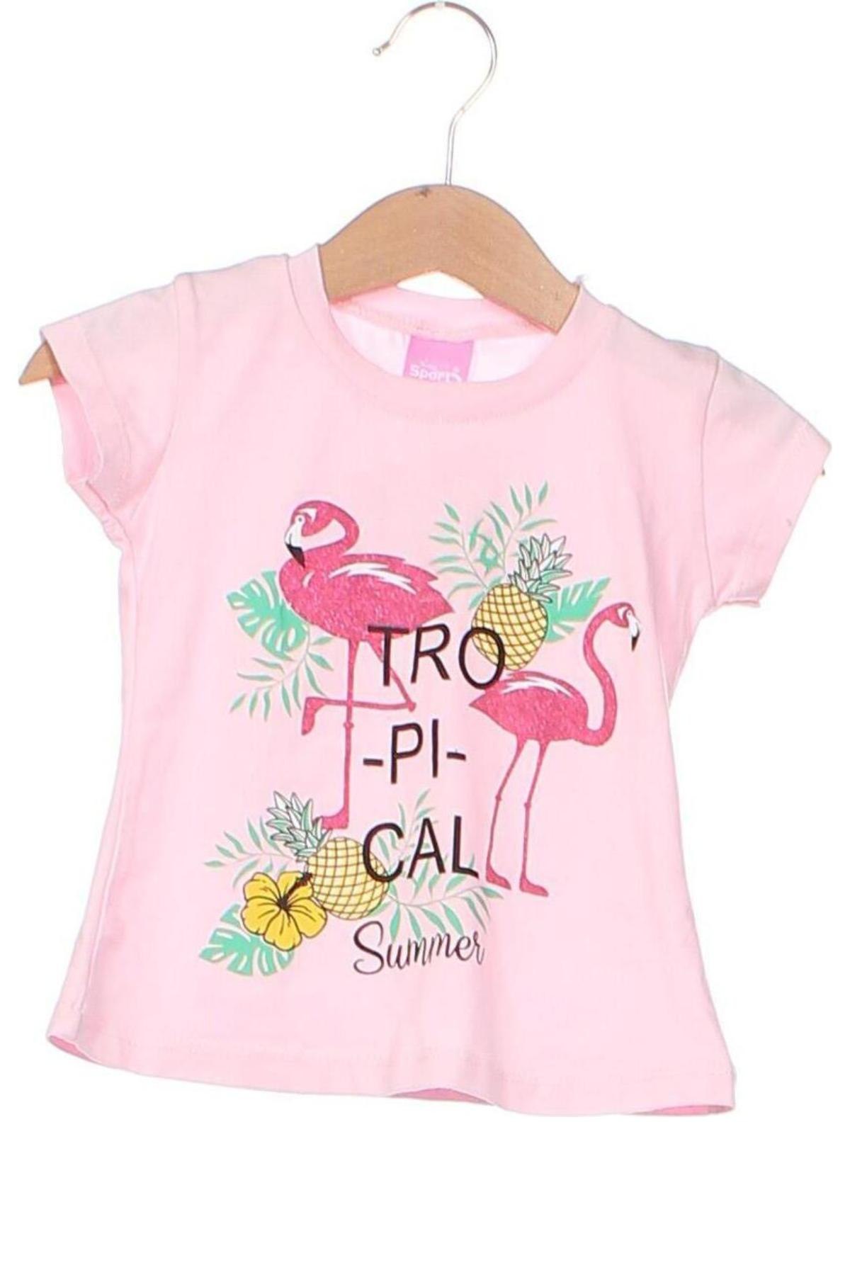 Tricou pentru copii, Mărime 12-18m/ 80-86 cm, Culoare Roz, Preț 16,32 Lei