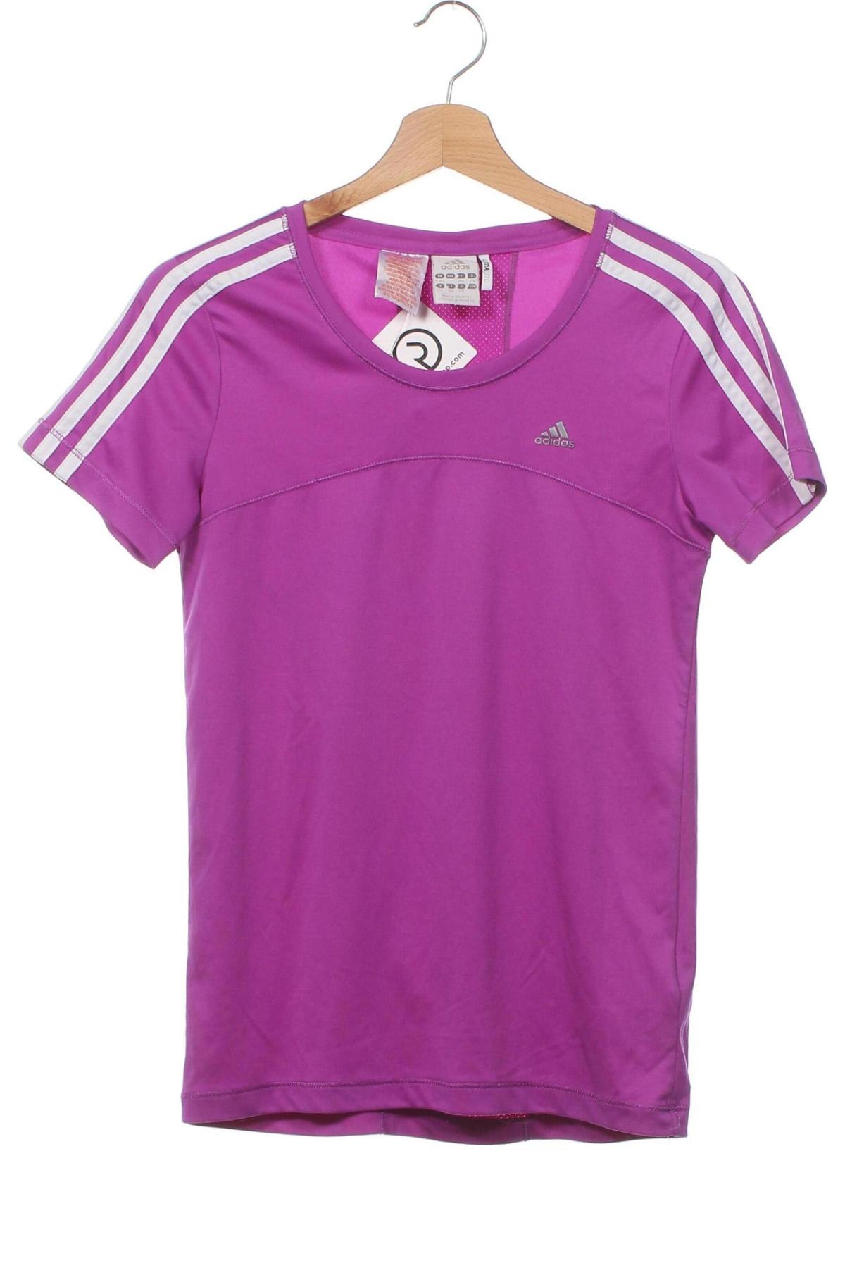 Παιδικό μπλουζάκι Adidas, Μέγεθος 15-18y/ 170-176 εκ., Χρώμα Βιολετί, Τιμή 17,29 €