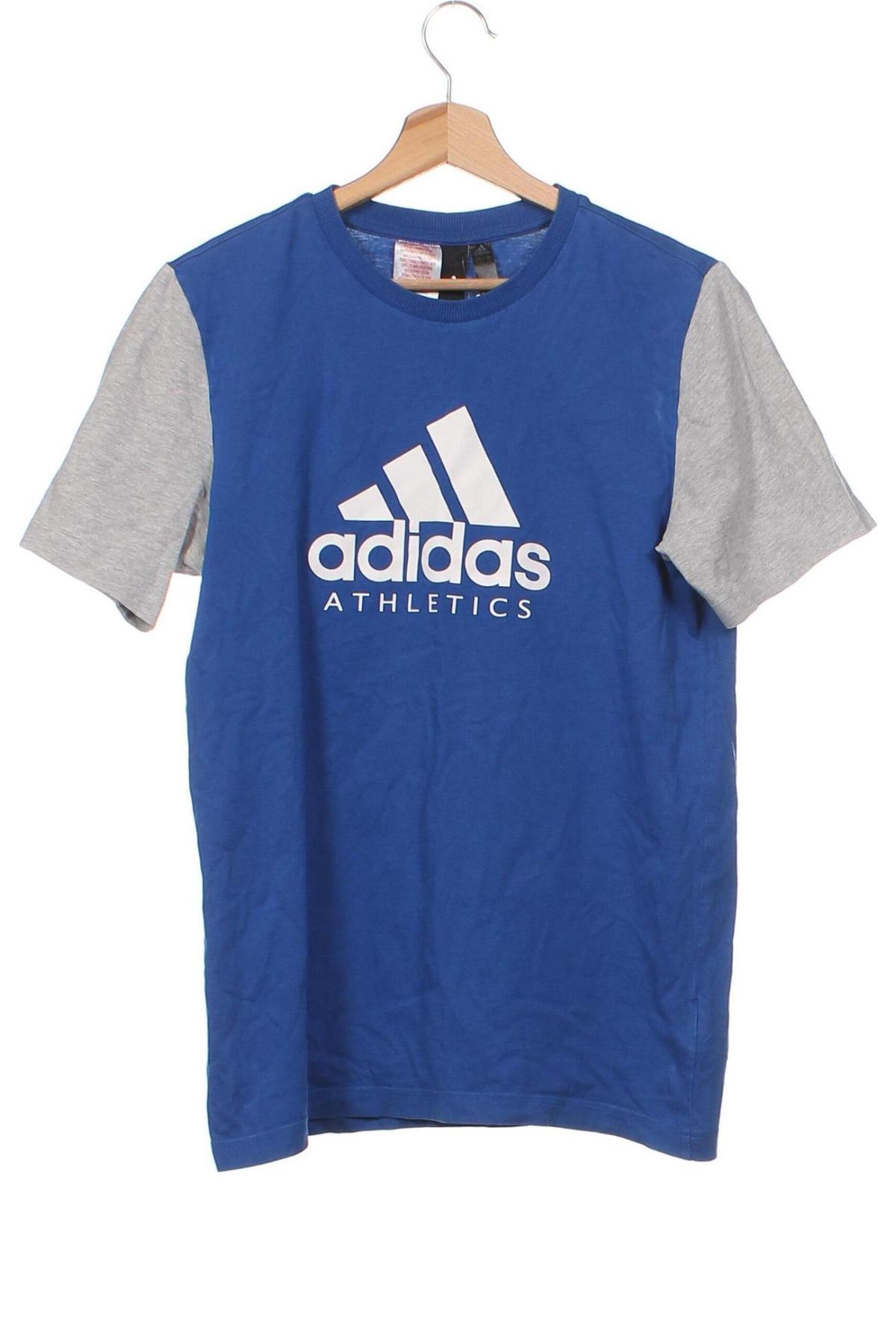Kinder T-Shirt Adidas, Größe 15-18y/ 170-176 cm, Farbe Blau, Preis 9,98 €