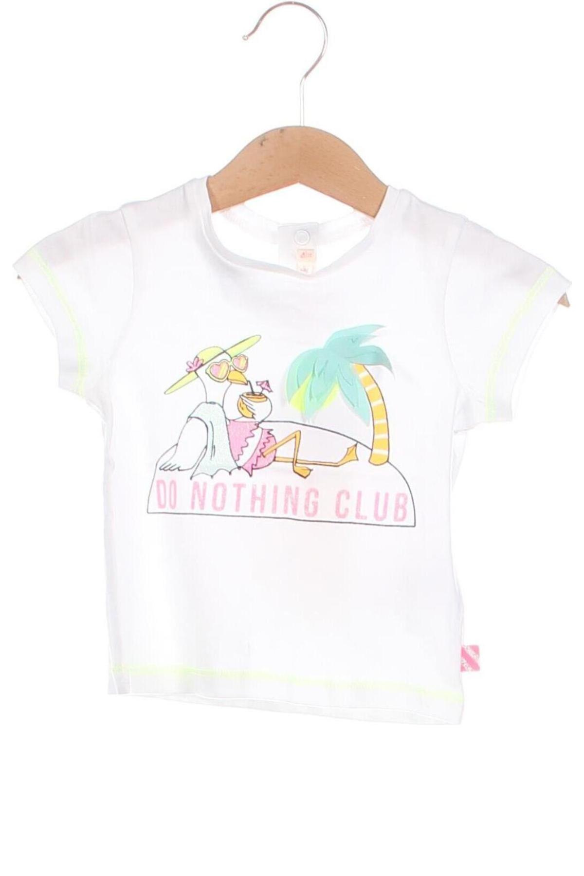 Kinder T-Shirt Billieblush, Größe 9-12m/ 74-80 cm, Farbe Weiß, Preis 9,12 €