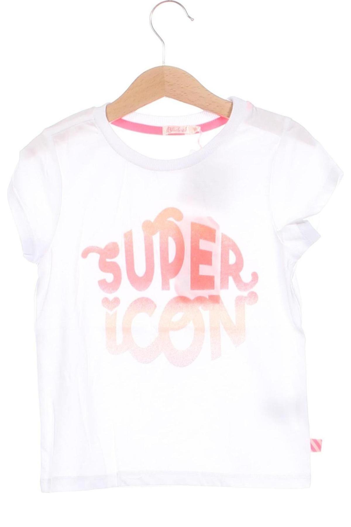 Dziecięcy T-shirt Billieblush, Rozmiar 4-5y/ 110-116 cm, Kolor Biały, Cena 84,92 zł