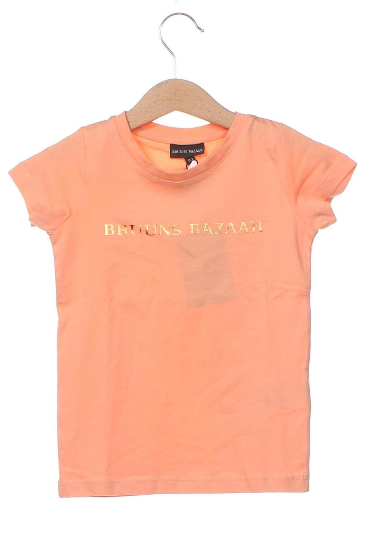 Kinder T-Shirt Bruuns Bazaar, Größe 18-24m/ 86-98 cm, Farbe Orange, Preis € 24,23