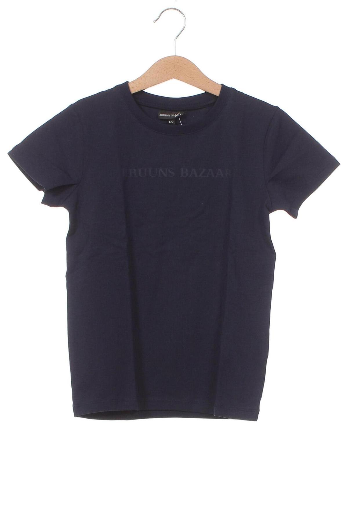 Kinder T-Shirt Bruuns Bazaar, Größe 6-7y/ 122-128 cm, Farbe Blau, Preis € 12,36