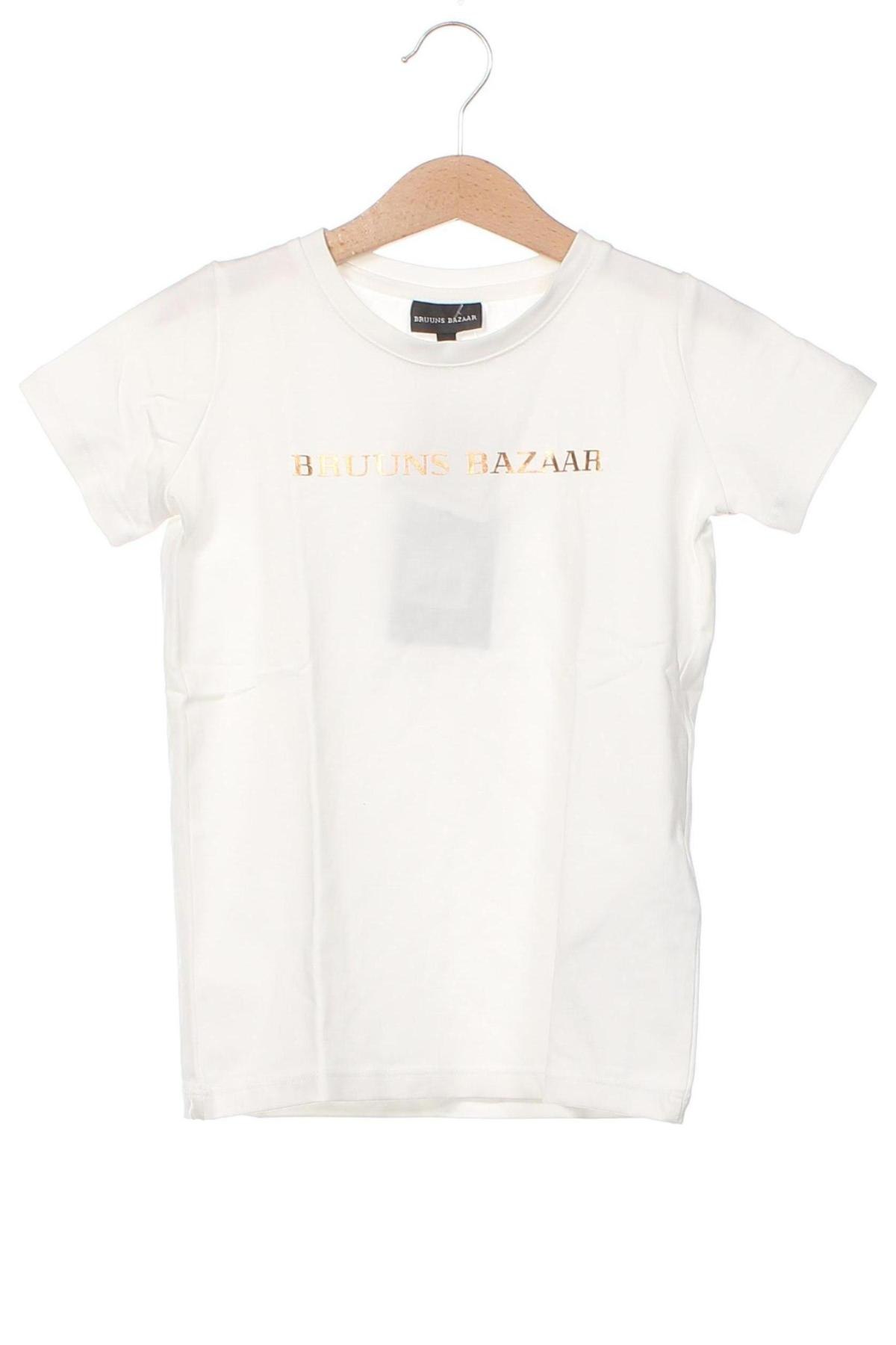 Παιδικό μπλουζάκι Bruuns Bazaar, Μέγεθος 6-7y/ 122-128 εκ., Χρώμα Λευκό, Τιμή 24,23 €