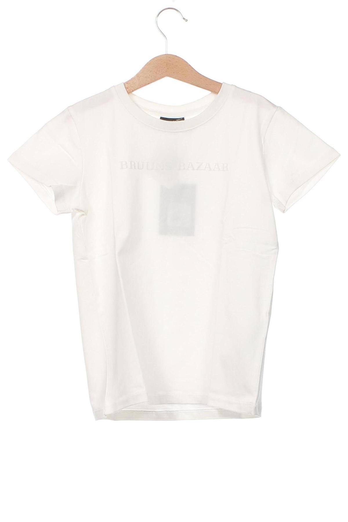 Παιδικό μπλουζάκι Bruuns Bazaar, Μέγεθος 7-8y/ 128-134 εκ., Χρώμα Λευκό, Τιμή 19,63 €