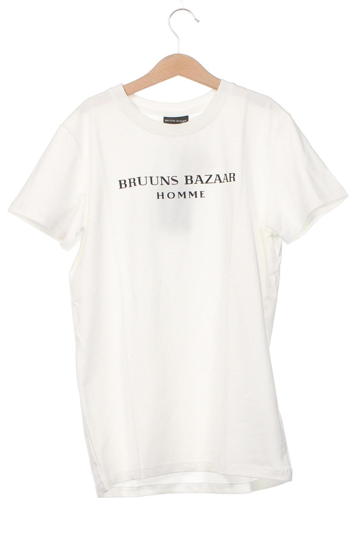 Tricou pentru copii Bruuns Bazaar, Mărime 11-12y/ 152-158 cm, Culoare Alb, Preț 59,37 Lei