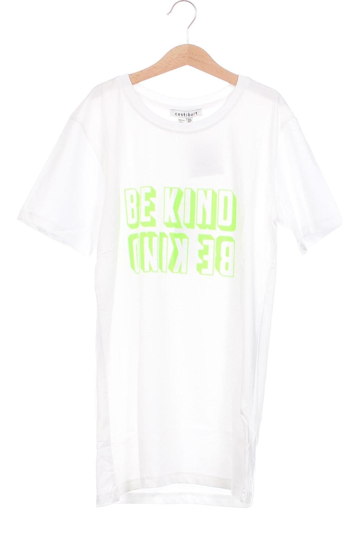 Kinder T-Shirt Cost:bart, Größe 15-18y/ 170-176 cm, Farbe Weiß, Preis 5,98 €