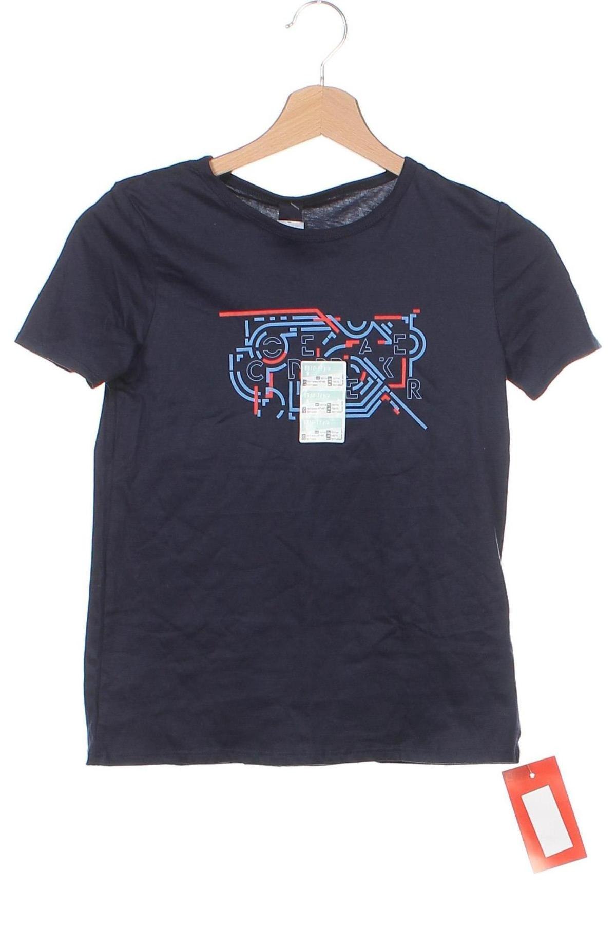 Tricou pentru copii Decathlon, Mărime 9-10y/ 140-146 cm, Culoare Albastru, Preț 30,61 Lei