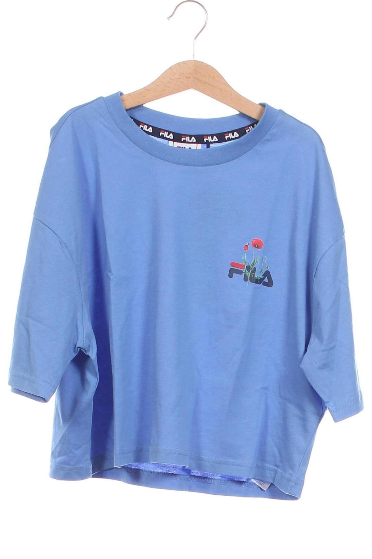 Παιδικό μπλουζάκι FILA, Μέγεθος 12-13y/ 158-164 εκ., Χρώμα Μπλέ, Τιμή 19,96 €