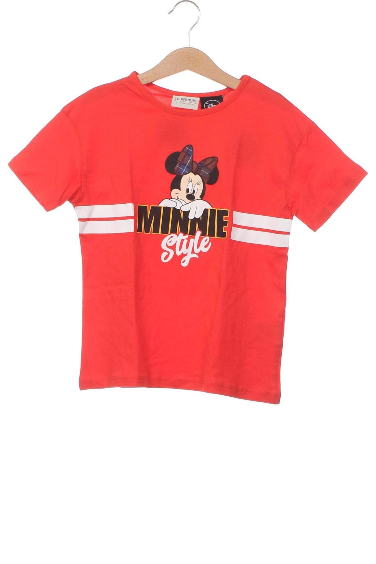 Kinder T-Shirt LC Waikiki, Größe 5-6y/ 116-122 cm, Farbe Rot, Preis 7,16 €