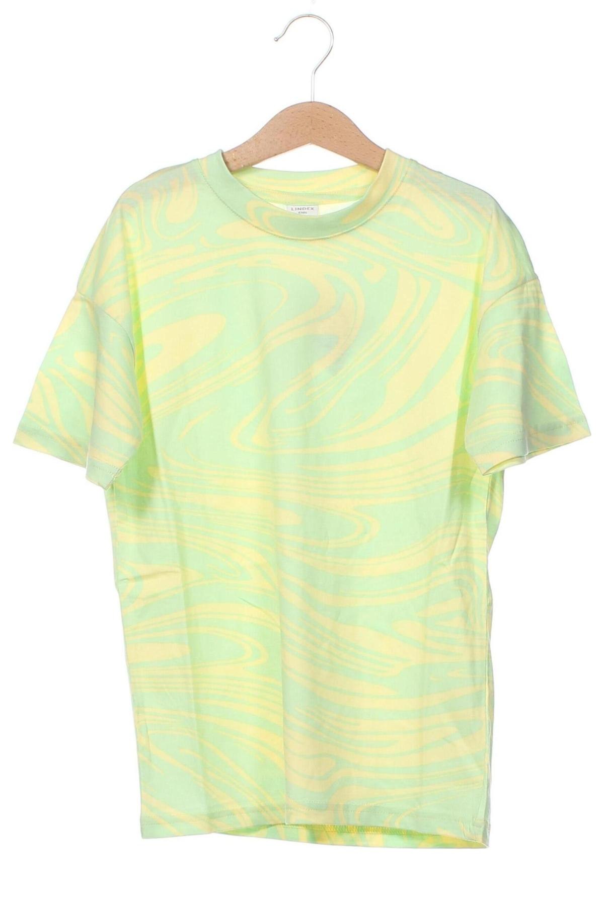 Dziecięcy T-shirt Lindex, Rozmiar 7-8y/ 128-134 cm, Kolor Zielony, Cena 42,65 zł