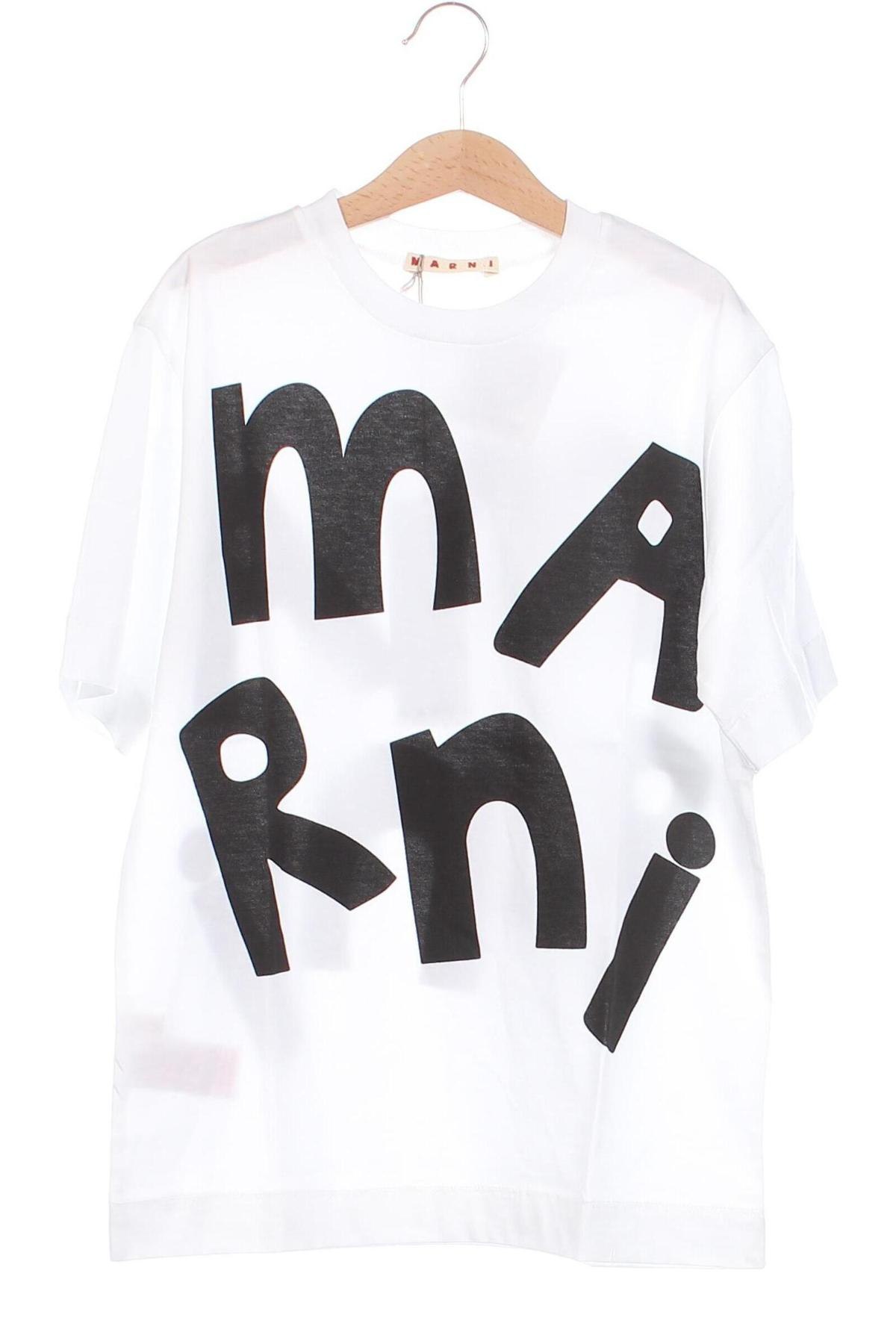 Kinder T-Shirt Marni, Größe 10-11y/ 146-152 cm, Farbe Weiß, Preis € 112,89