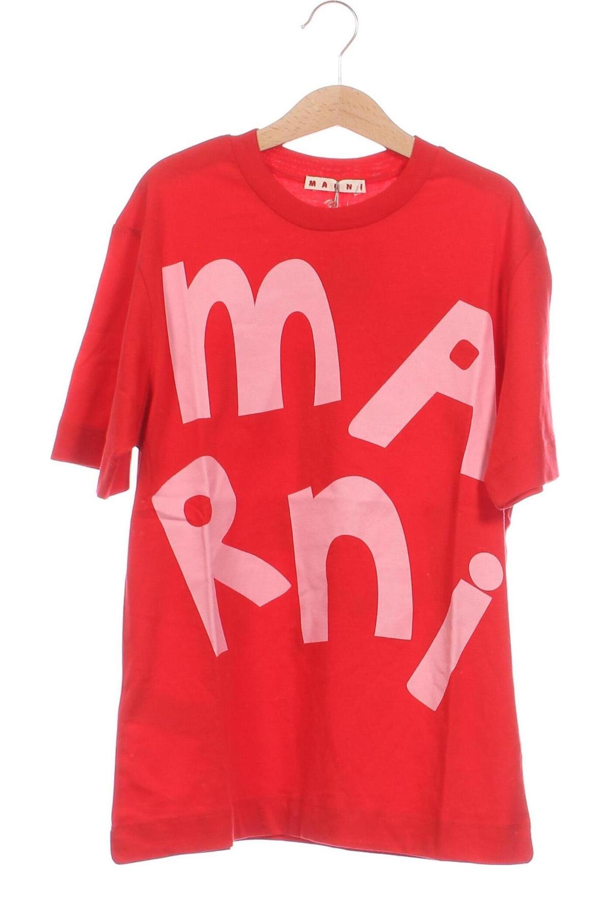 Παιδικό μπλουζάκι Marni, Μέγεθος 10-11y/ 146-152 εκ., Χρώμα Κόκκινο, Τιμή 97,42 €