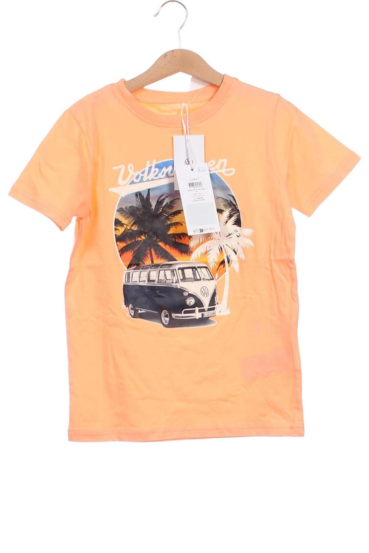 Παιδικό μπλουζάκι Name It, Μέγεθος 8-9y/ 134-140 εκ., Χρώμα Πορτοκαλί, Τιμή 15,98 €