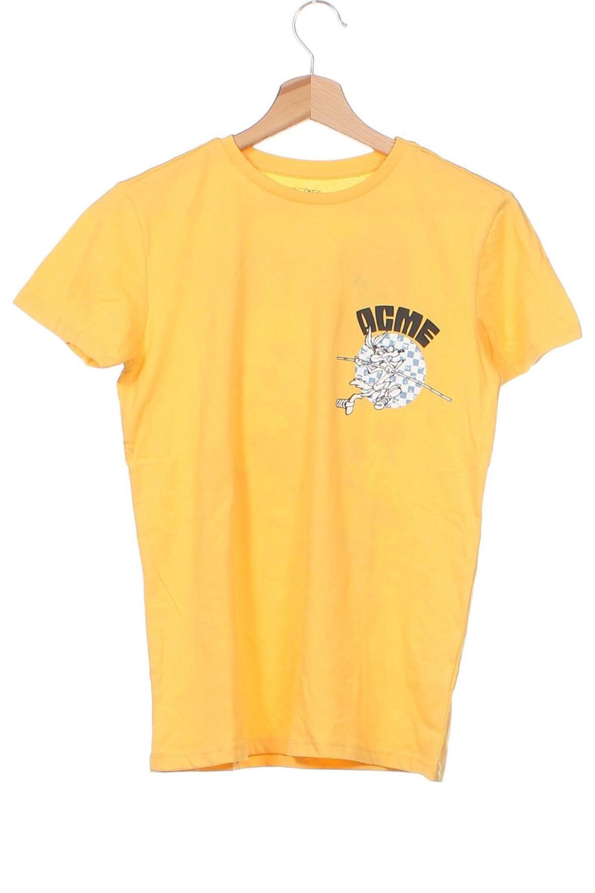 Детска тениска Sinsay, Размер 11-12y/ 152-158 см, Цвят Жълт, Цена 16,00 лв.