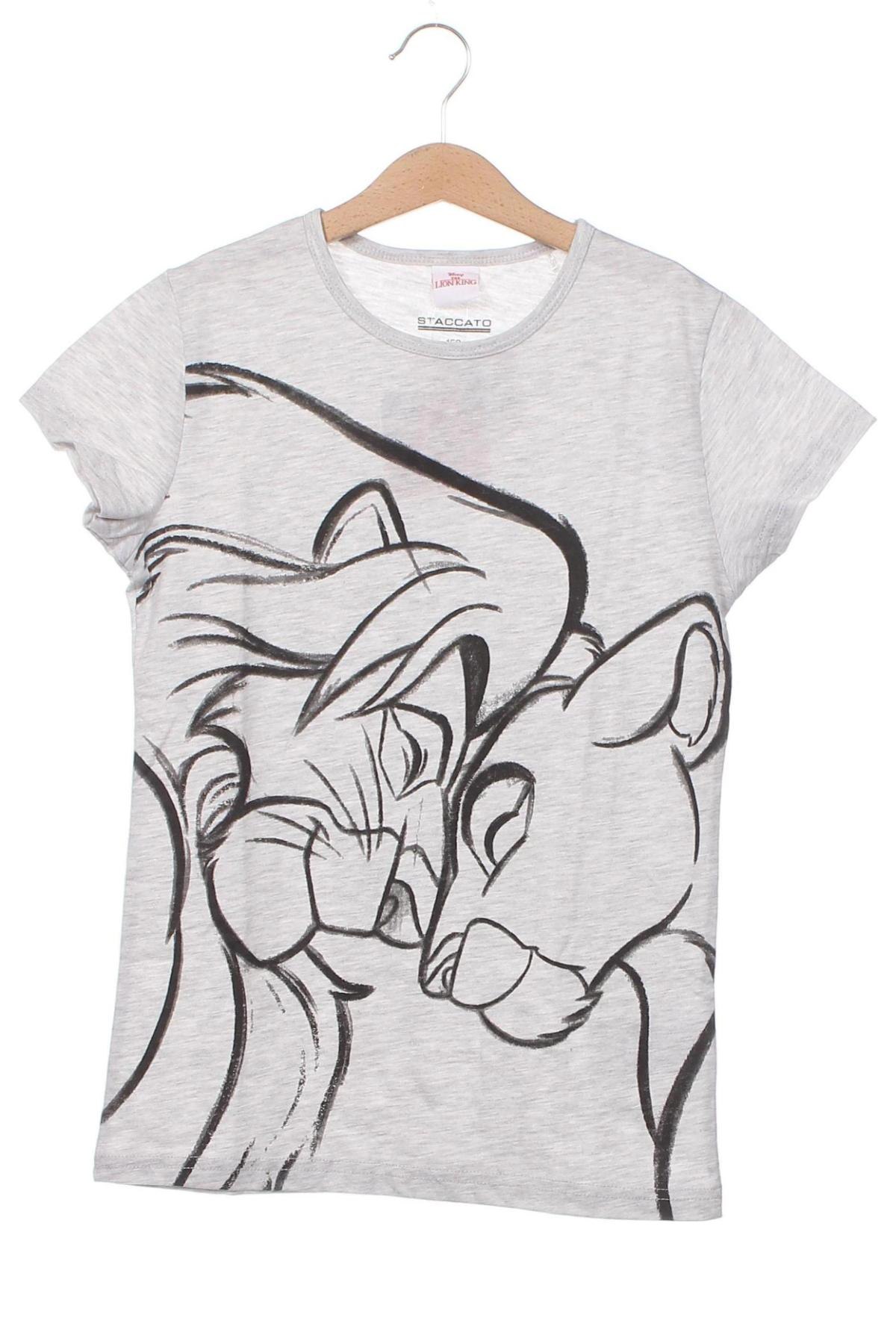 Kinder T-Shirt Staccato, Größe 10-11y/ 146-152 cm, Farbe Grau, Preis 15,98 €