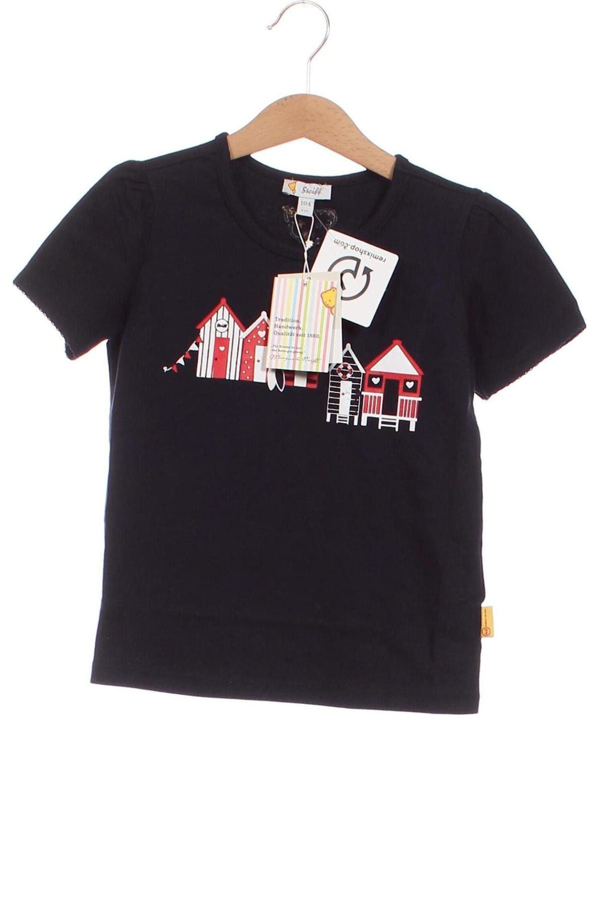 Παιδικό μπλουζάκι Steiff, Μέγεθος 3-4y/ 104-110 εκ., Χρώμα Μπλέ, Τιμή 20,11 €