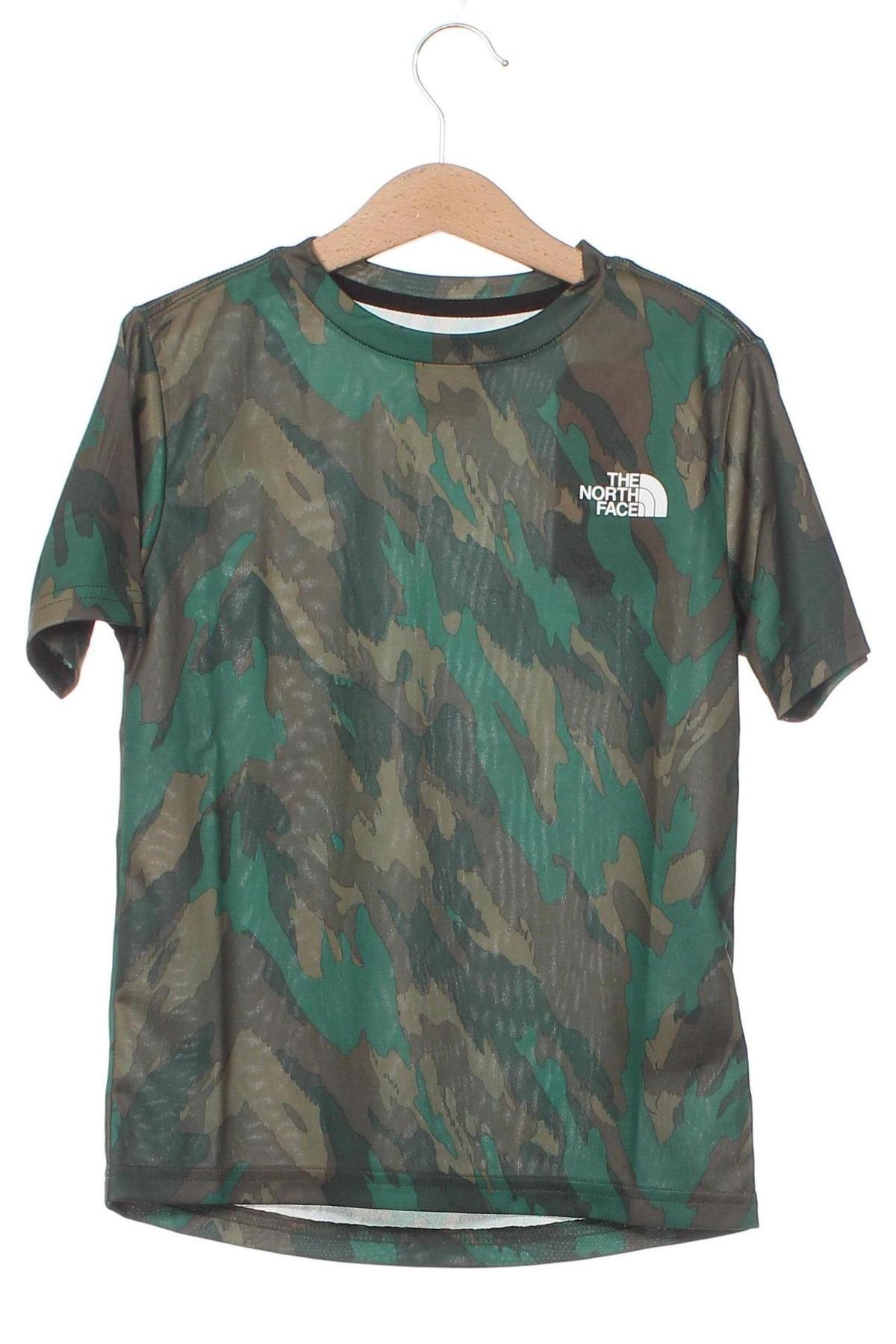 Παιδικό μπλουζάκι The North Face, Μέγεθος 4-5y/ 110-116 εκ., Χρώμα Πράσινο, Τιμή 24,63 €